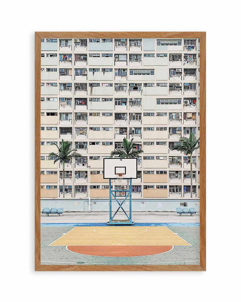 Basketball PT by Caleb Morris Art Print