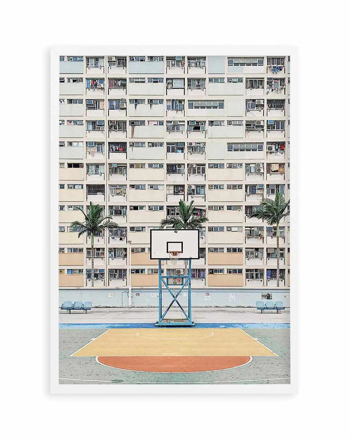 Basketball PT by Caleb Morris Art Print from Olive et Oriel where you can shop wallpaper and artworks online