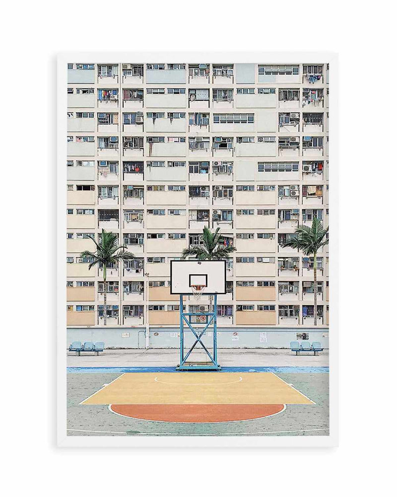 Basketball PT by Caleb Morris Art Print