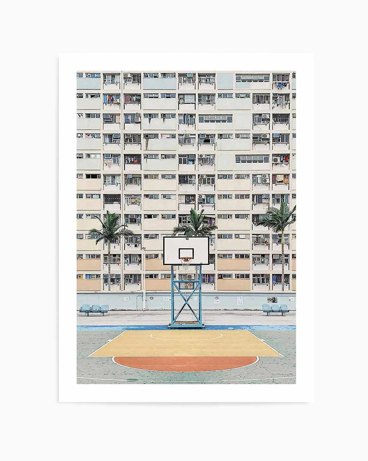 Basketball PT by Caleb Morris Art Print from Olive et Oriel where you can shop wallpaper and artworks online