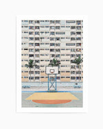 Basketball PT by Caleb Morris Art Print