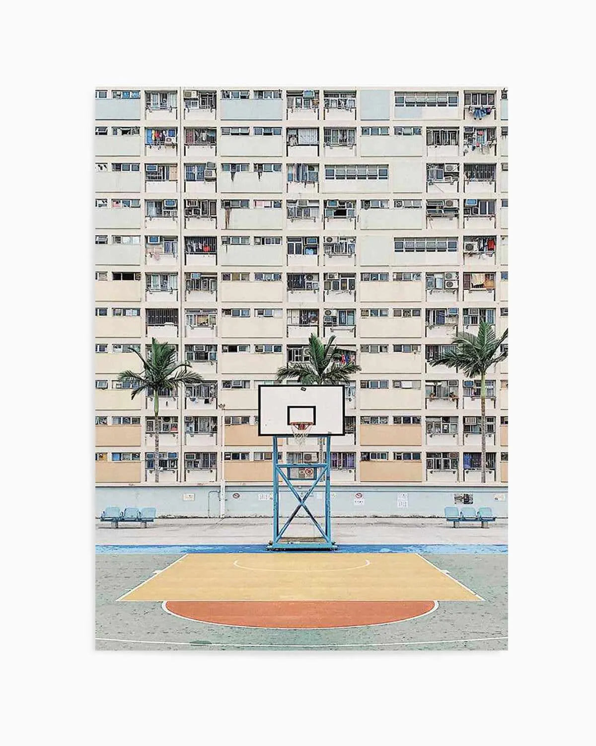 Basketball PT by Caleb Morris Art Print from Olive et Oriel where you can shop wallpaper and artworks online
