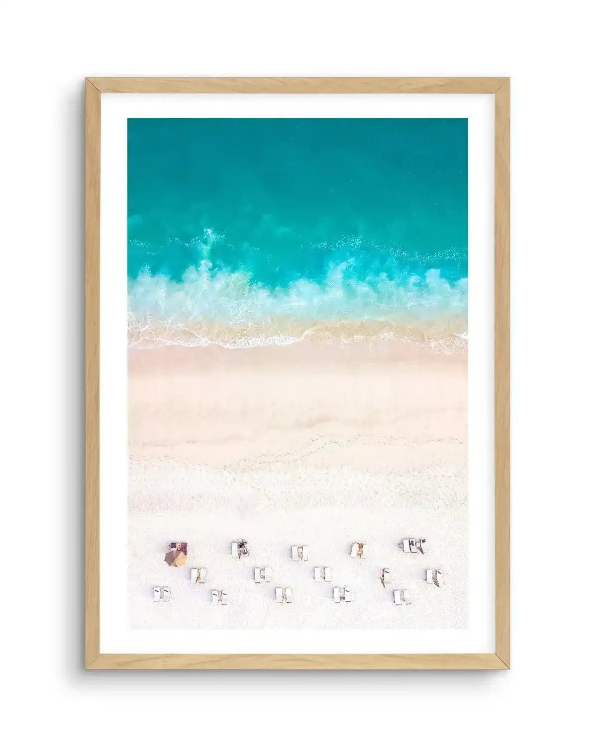 Bathers Delight Art Print-PRINT-Olive et Oriel-Olive et Oriel-A5 | 5.8" x 8.3" | 14.8 x 21cm-Oak-With White Border-Buy-Australian-Art-Prints-Online-with-Olive-et-Oriel-Your-Artwork-Specialists-Austrailia-Decorate-With-Coastal-Photo-Wall-Art-Prints-From-Our-Beach-House-Artwork-Collection-Fine-Poster-and-Framed-Artwork