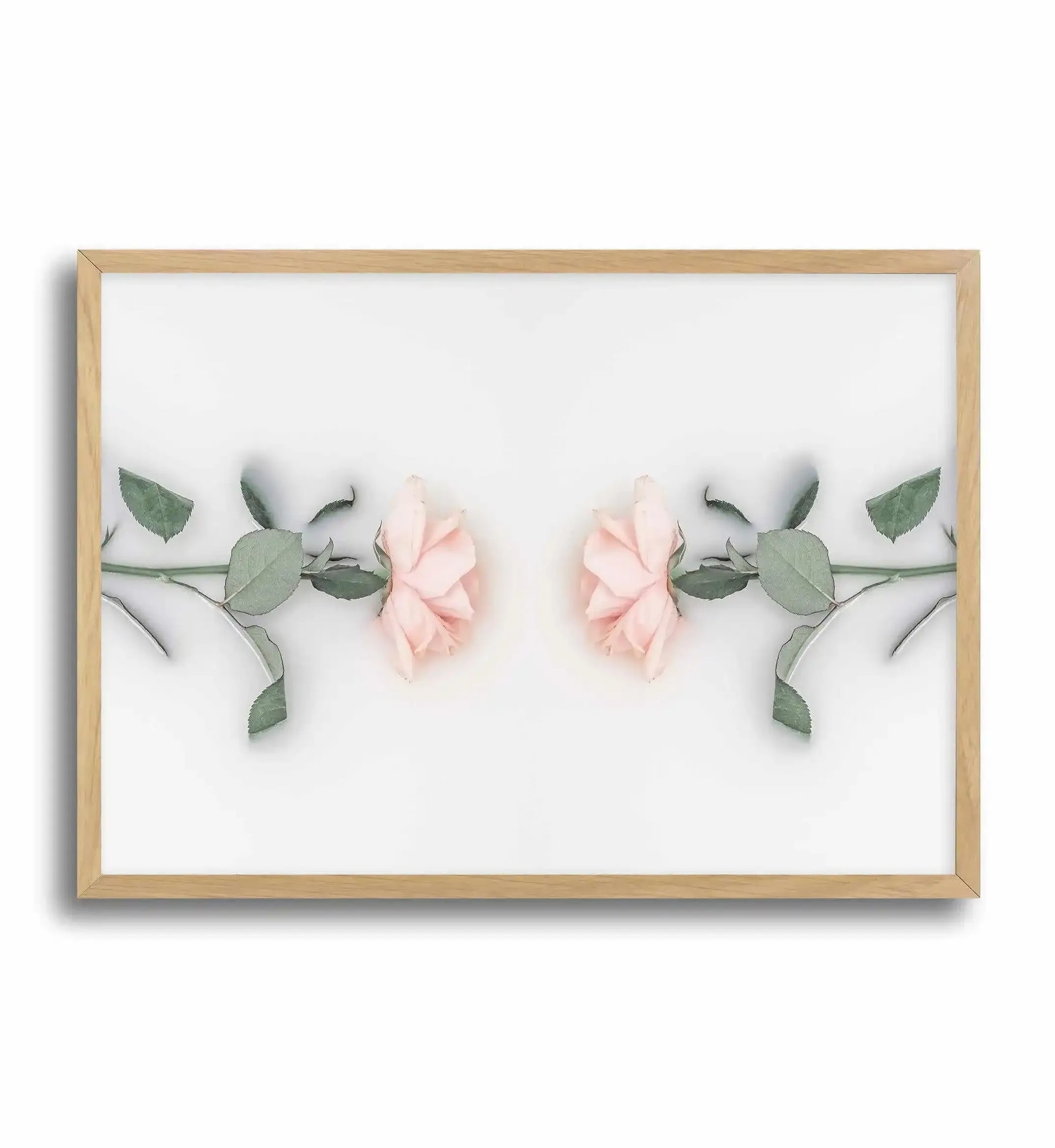 Bathing Roses II Art Print-PRINT-Olive et Oriel-Olive et Oriel-A5 | 5.8" x 8.3" | 14.8 x 21cm-Oak-With White Border-Buy-Australian-Art-Prints-Online-with-Olive-et-Oriel-Your-Artwork-Specialists-Austrailia-Decorate-With-Coastal-Photo-Wall-Art-Prints-From-Our-Beach-House-Artwork-Collection-Fine-Poster-and-Framed-Artwork