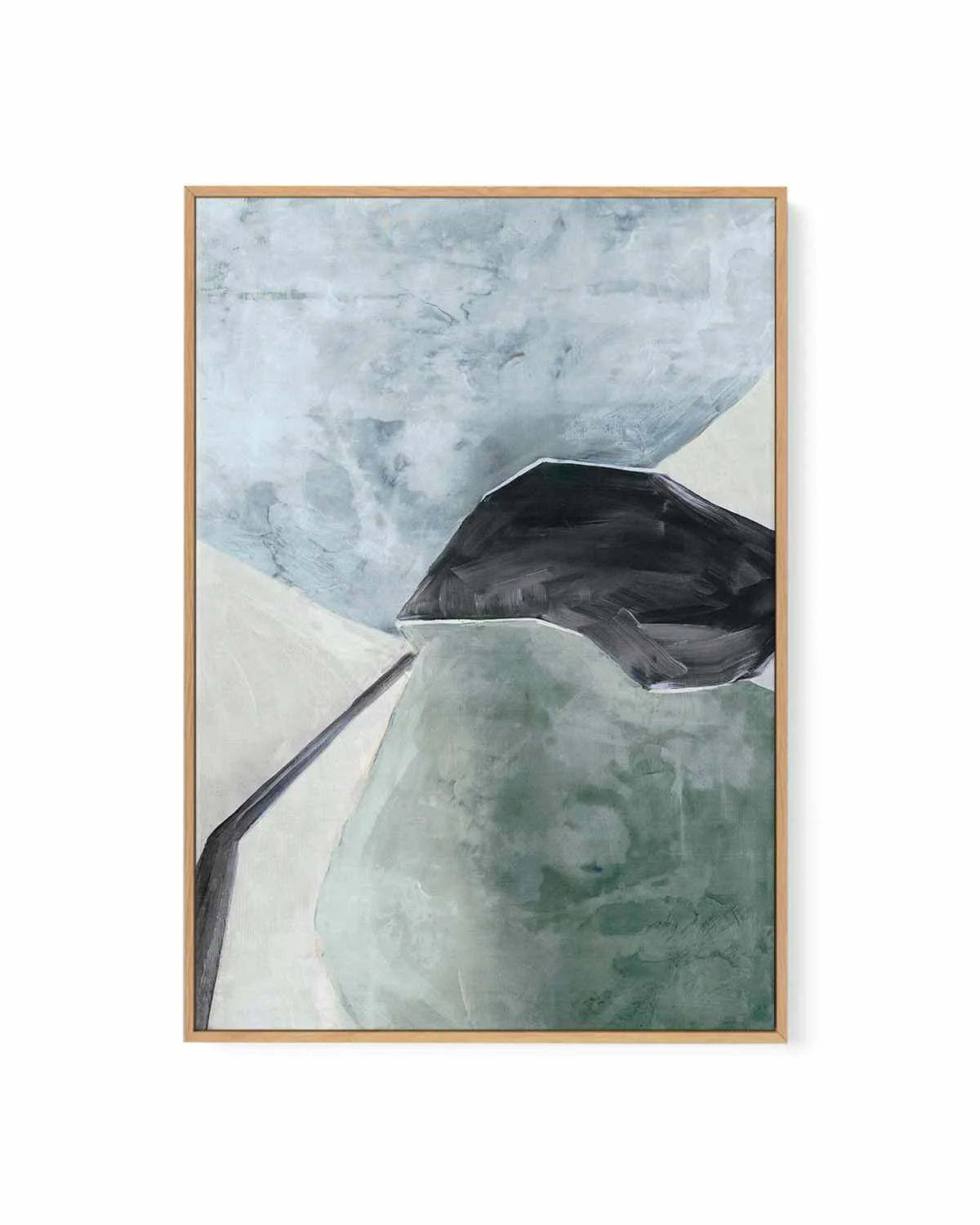 Bauhaus Flower | Framed Canvas Art Print from Olive et Oriel where you can shop wallpaper and artworks online