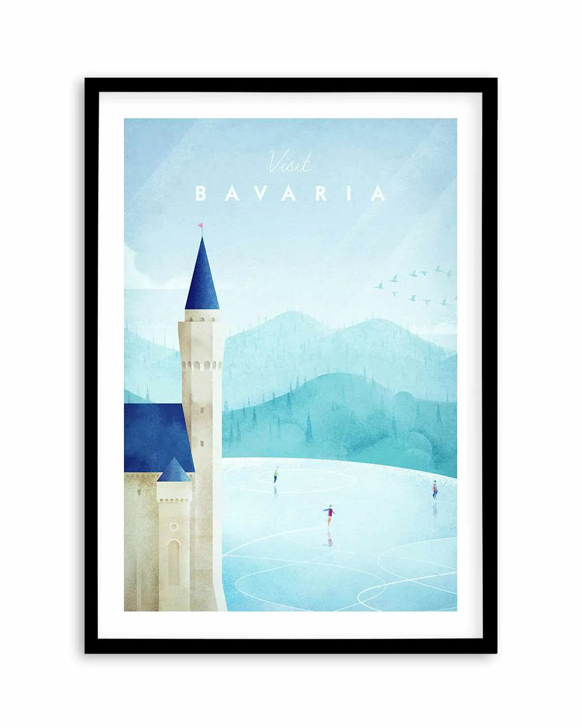 Bavaria by Henry Rivers Art Print from Olive et Oriel where you can shop wallpaper and artworks online