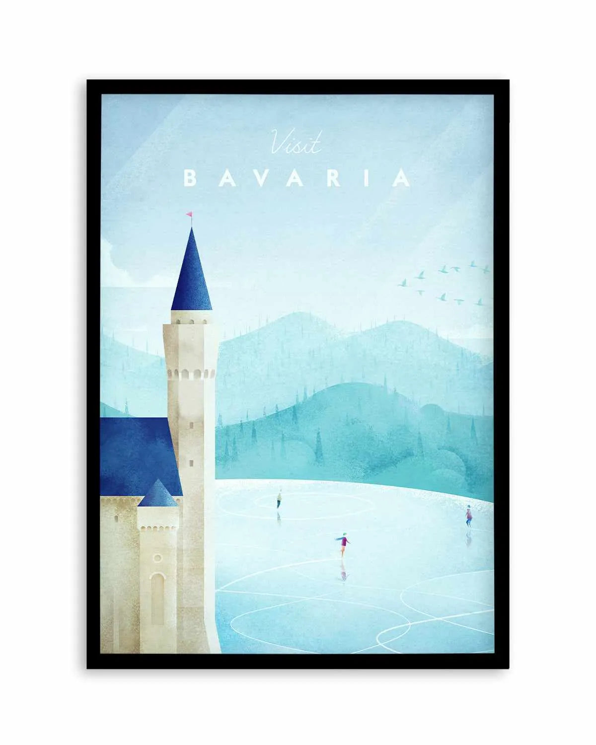 Bavaria by Henry Rivers Art Print from Olive et Oriel where you can shop wallpaper and artworks online
