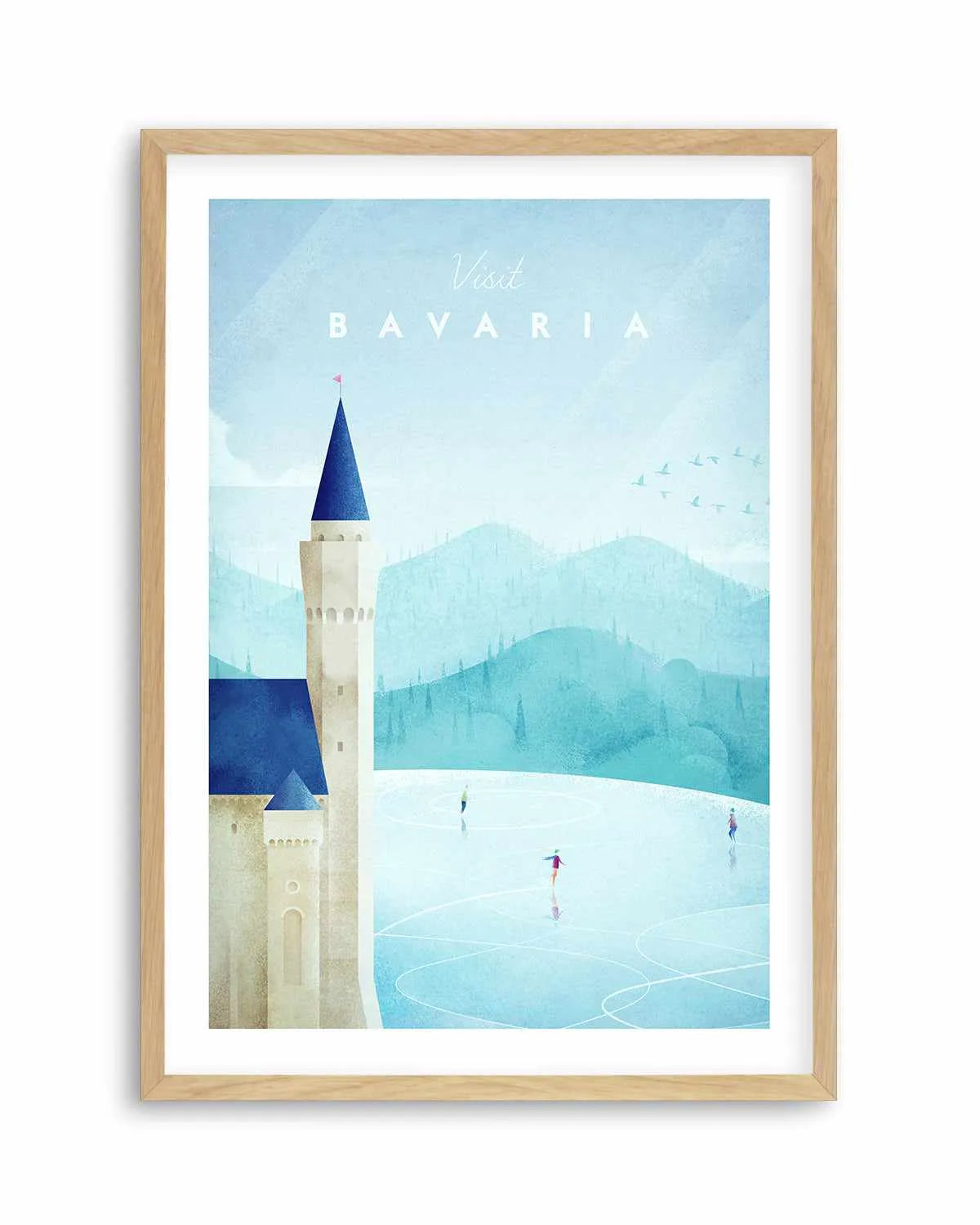Bavaria by Henry Rivers Art Print from Olive et Oriel where you can shop wallpaper and artworks online
