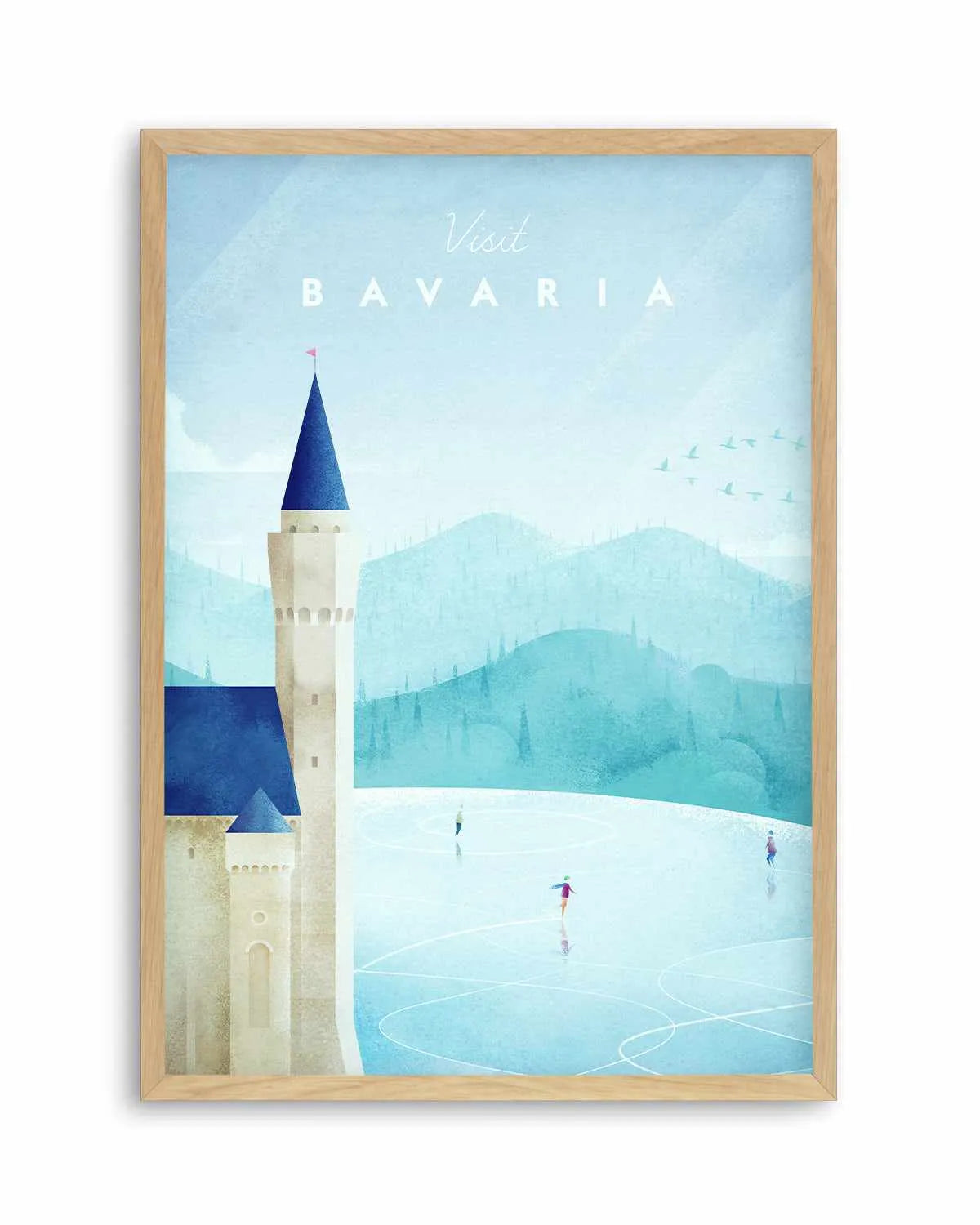 Bavaria by Henry Rivers Art Print from Olive et Oriel where you can shop wallpaper and artworks online