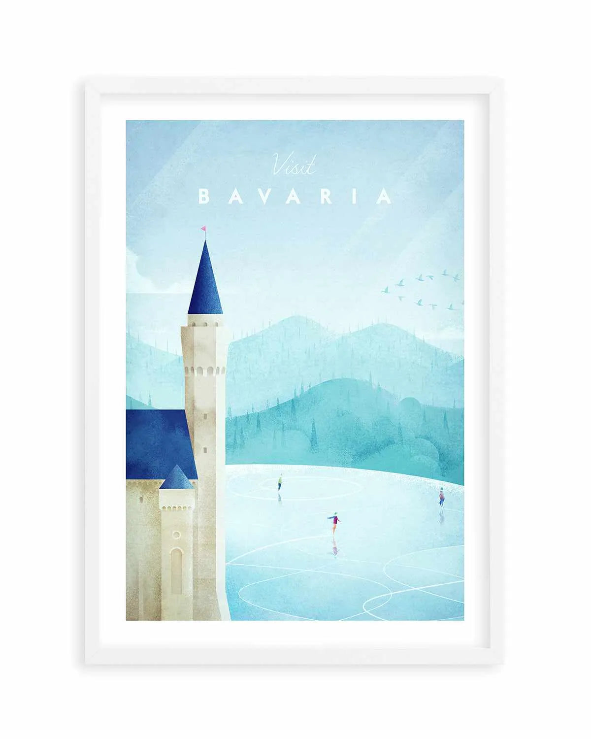Bavaria by Henry Rivers Art Print from Olive et Oriel where you can shop wallpaper and artworks online