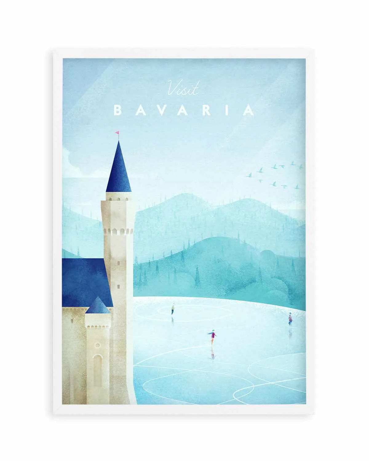 Bavaria by Henry Rivers Art Print from Olive et Oriel where you can shop wallpaper and artworks online