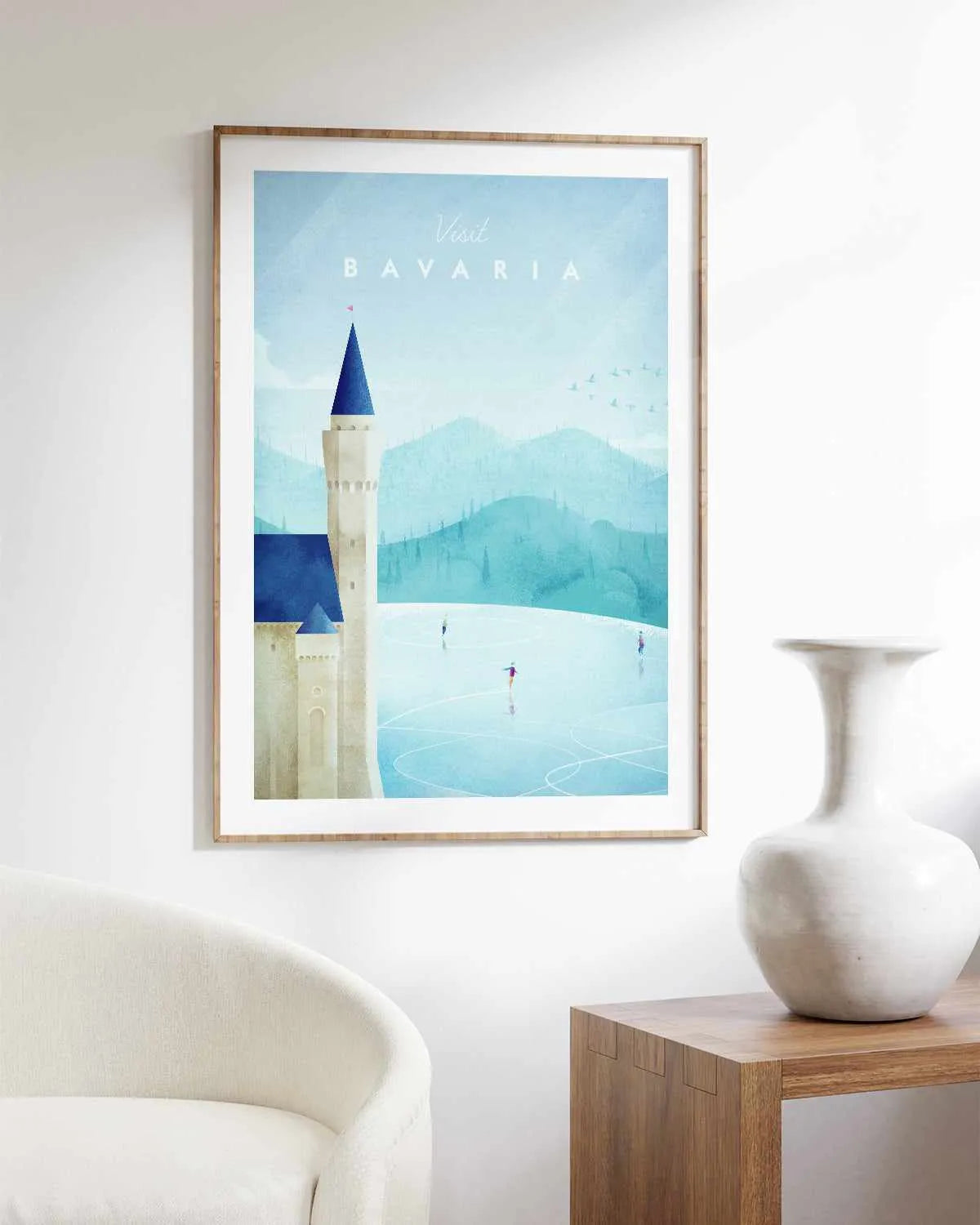 Bavaria by Henry Rivers Art Print from Olive et Oriel where you can shop wallpaper and artworks online