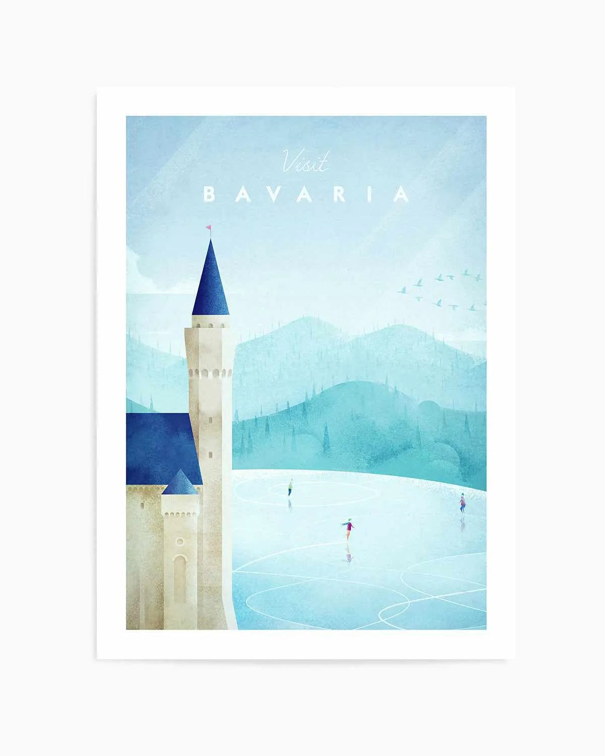 Bavaria by Henry Rivers Art Print from Olive et Oriel where you can shop wallpaper and artworks online