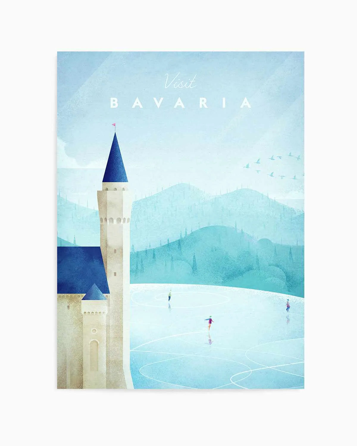 Bavaria by Henry Rivers Art Print from Olive et Oriel where you can shop wallpaper and artworks online