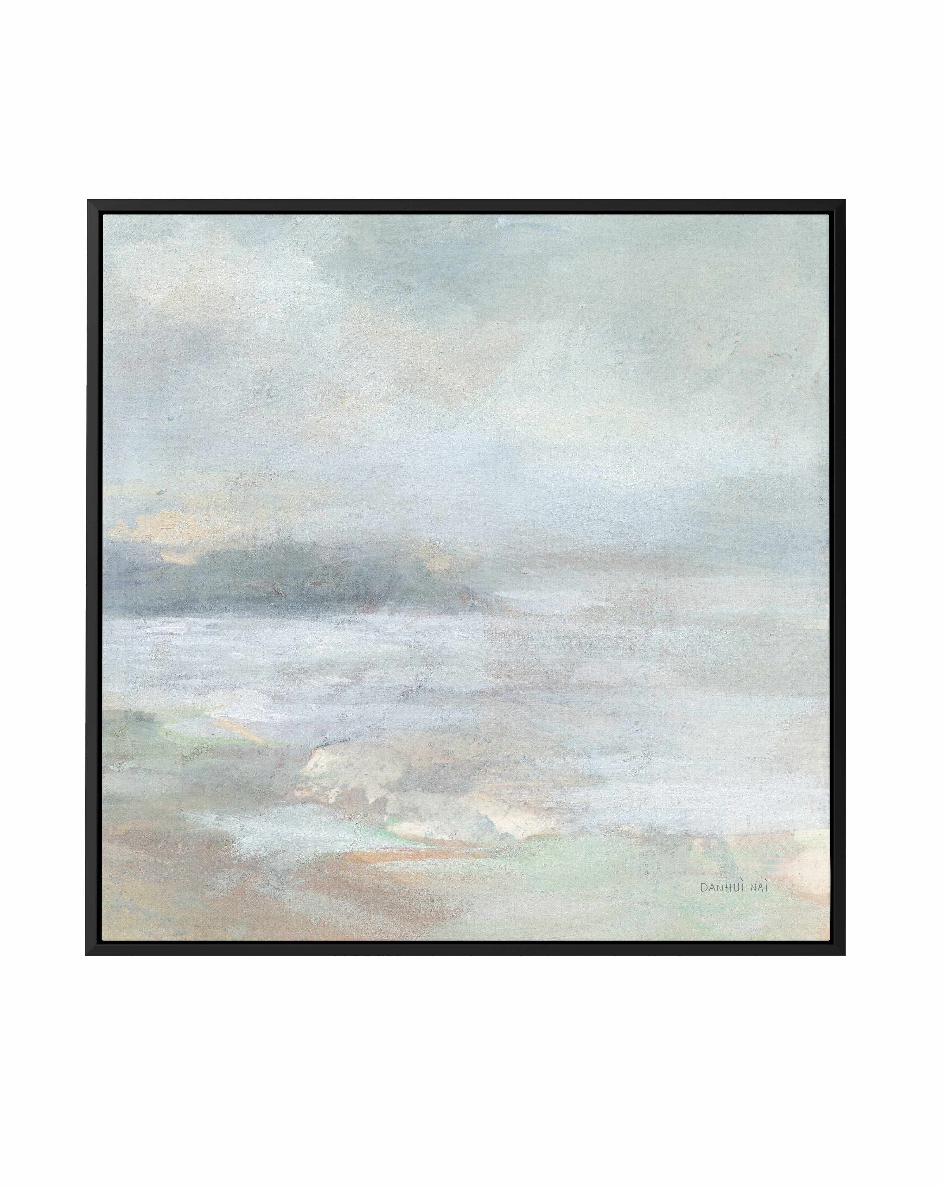 Bay Fog Crop | Framed Canvas Art Print from Olive et Oriel where you can shop wallpaper and artworks online