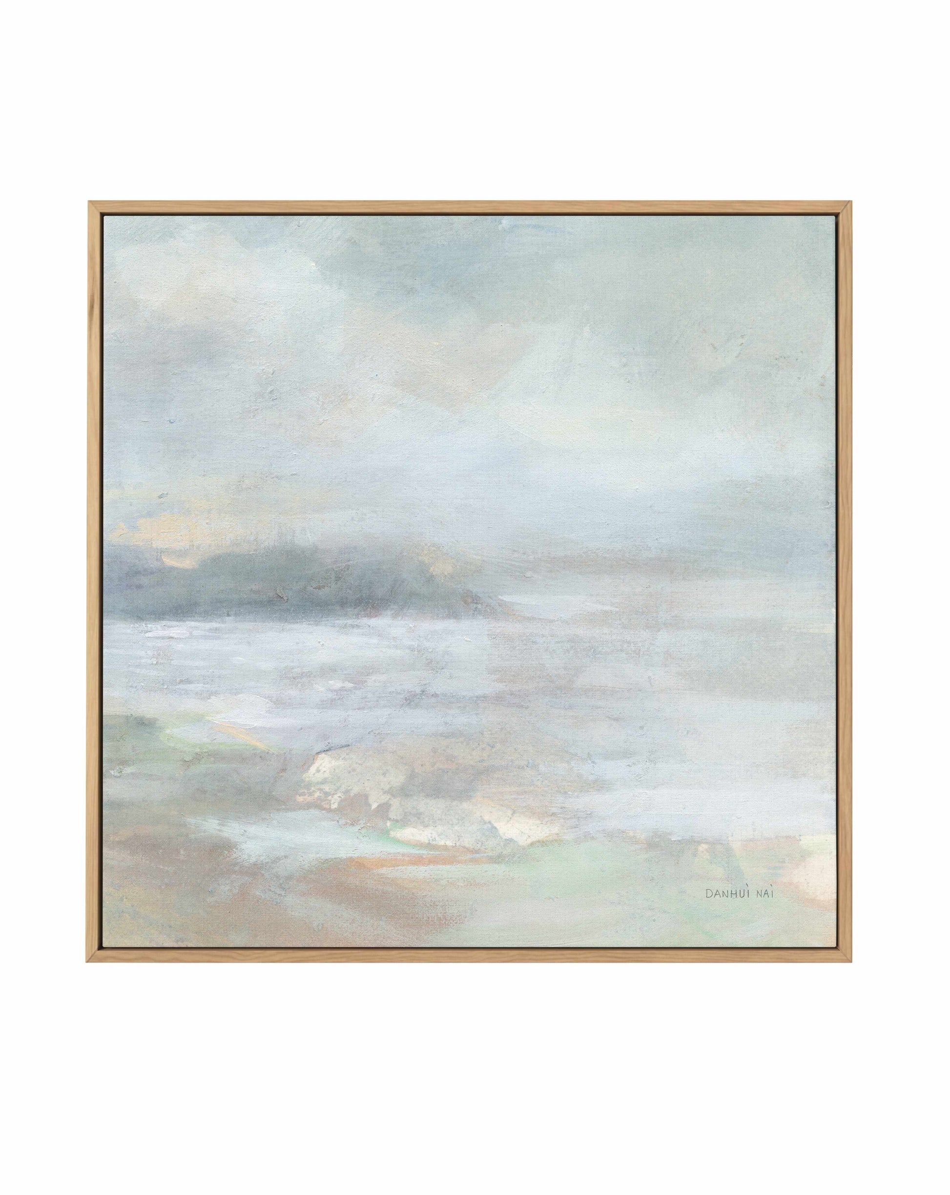 Bay Fog Crop | Framed Canvas Art Print from Olive et Oriel where you can shop wallpaper and artworks online