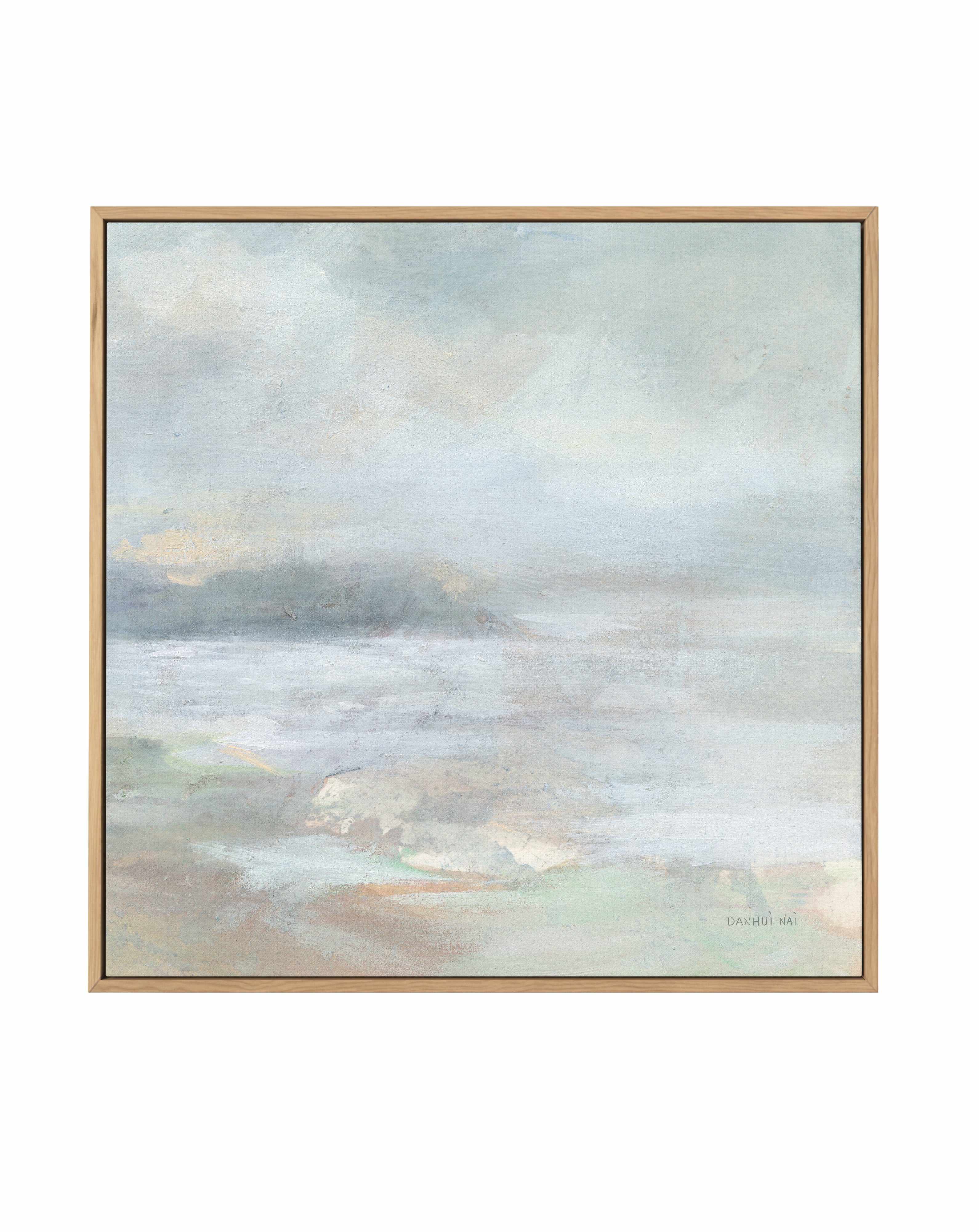 Bay Fog Crop | Framed Canvas Art Print from Olive et Oriel where you can shop wallpaper and artworks online