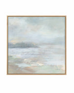 Bay Fog Crop | Framed Canvas Art Print