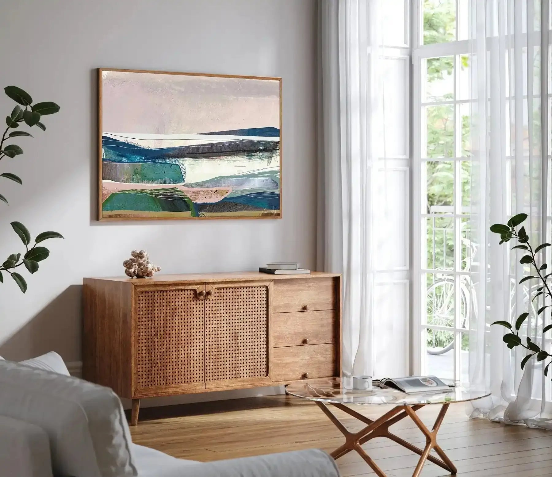 Bay by Dan Hobday | Framed Canvas-CANVAS-You can shop wall art online with Olive et Oriel for everything from abstract art to fun kids wall art. Our beautiful modern art prints and canvas art are available from large canvas prints to wall art paintings and our proudly Australian artwork collection offers only the highest quality framed large wall art and canvas art Australia - You can buy fashion photography prints or Hampton print posters and paintings on canvas from Olive et Oriel and have the