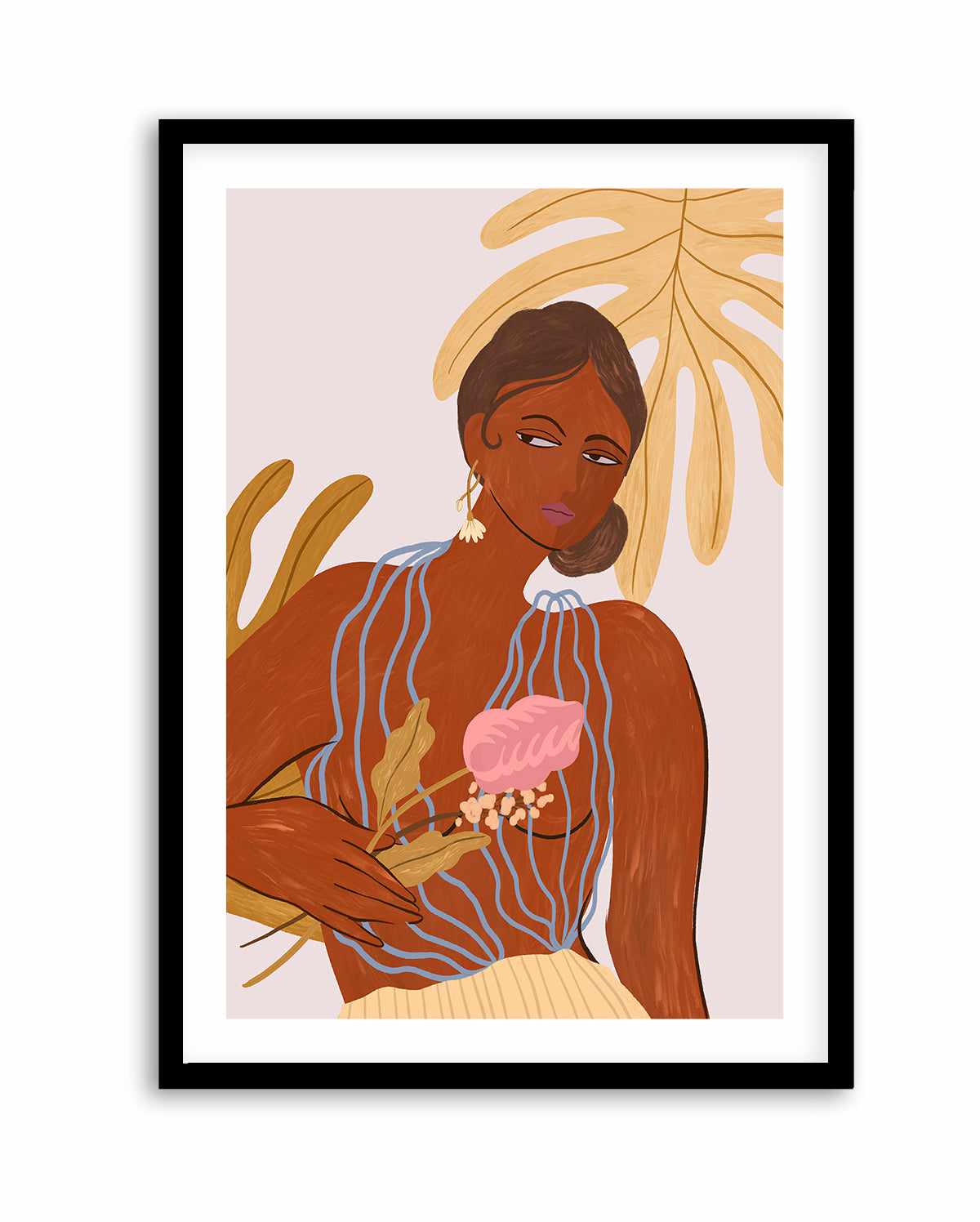 Be Bold by Arty Guava | Art Print from Olive et Oriel where you can shop wallpaper and artworks online