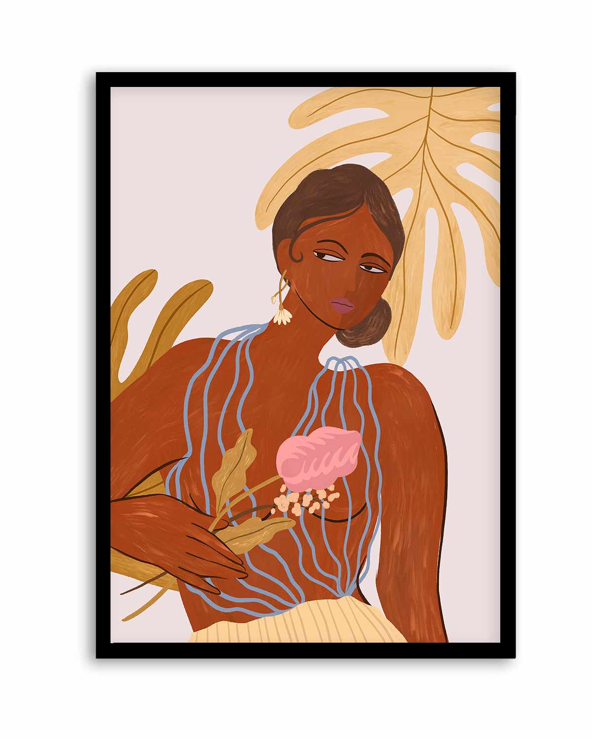 Be Bold by Arty Guava | Art Print from Olive et Oriel where you can shop wallpaper and artworks online