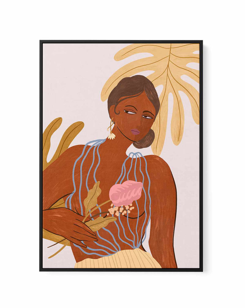 Be Bold by Arty Guava | Framed Canvas Art Print