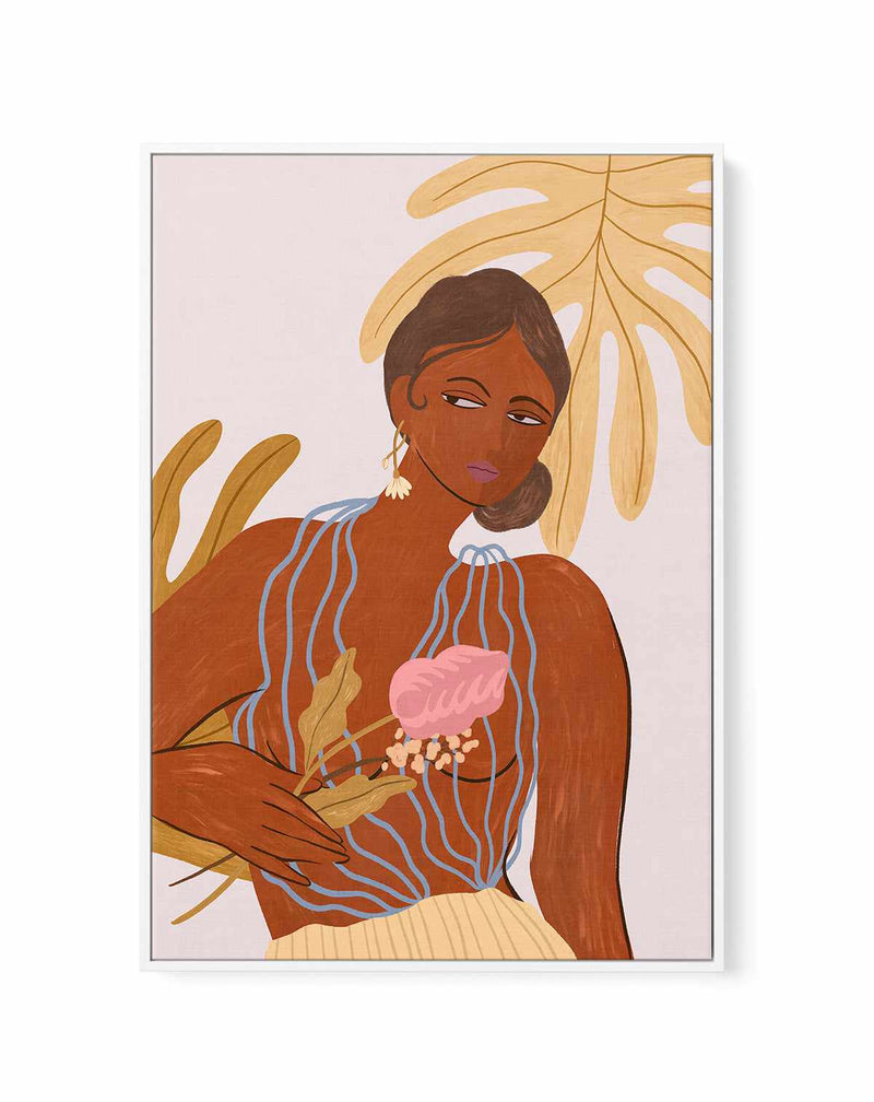 Be Bold by Arty Guava | Framed Canvas Art Print