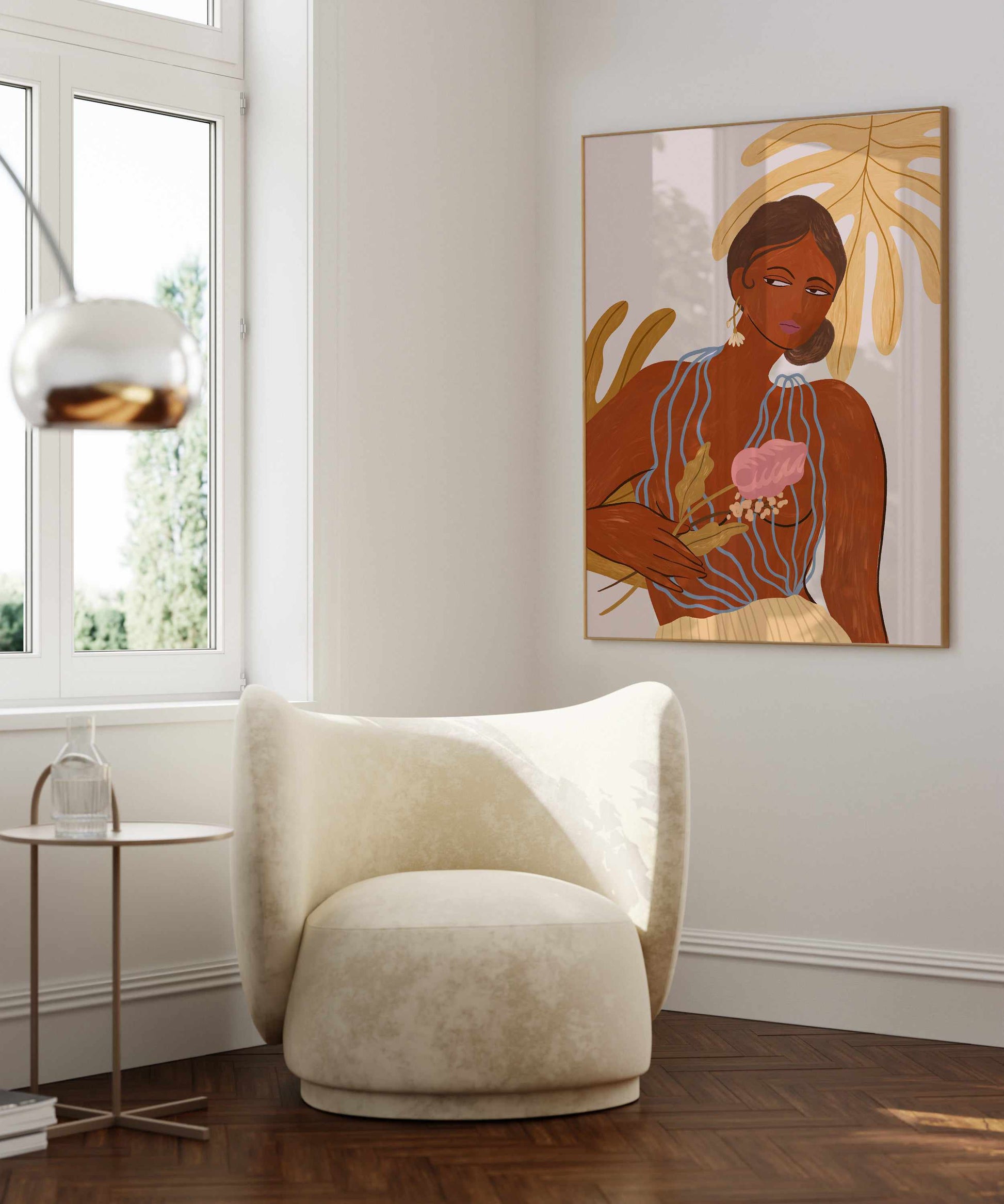 Be Bold by Arty Guava | Art Print from Olive et Oriel where you can shop wallpaper and artworks online