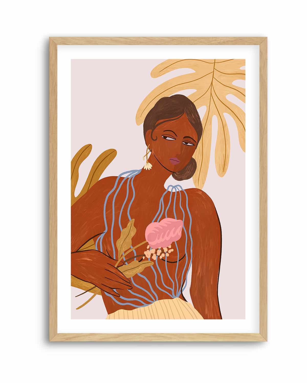 Be Bold by Arty Guava | Art Print from Olive et Oriel where you can shop wallpaper and artworks online
