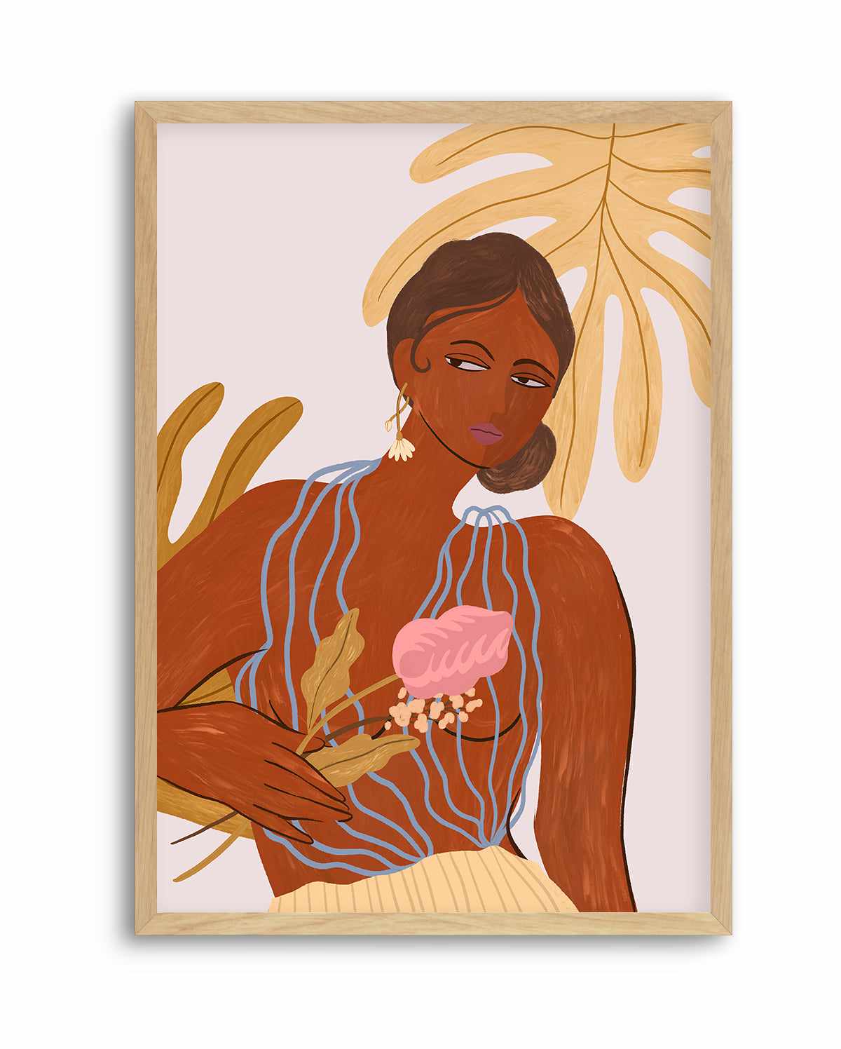 Be Bold by Arty Guava | Art Print from Olive et Oriel where you can shop wallpaper and artworks online