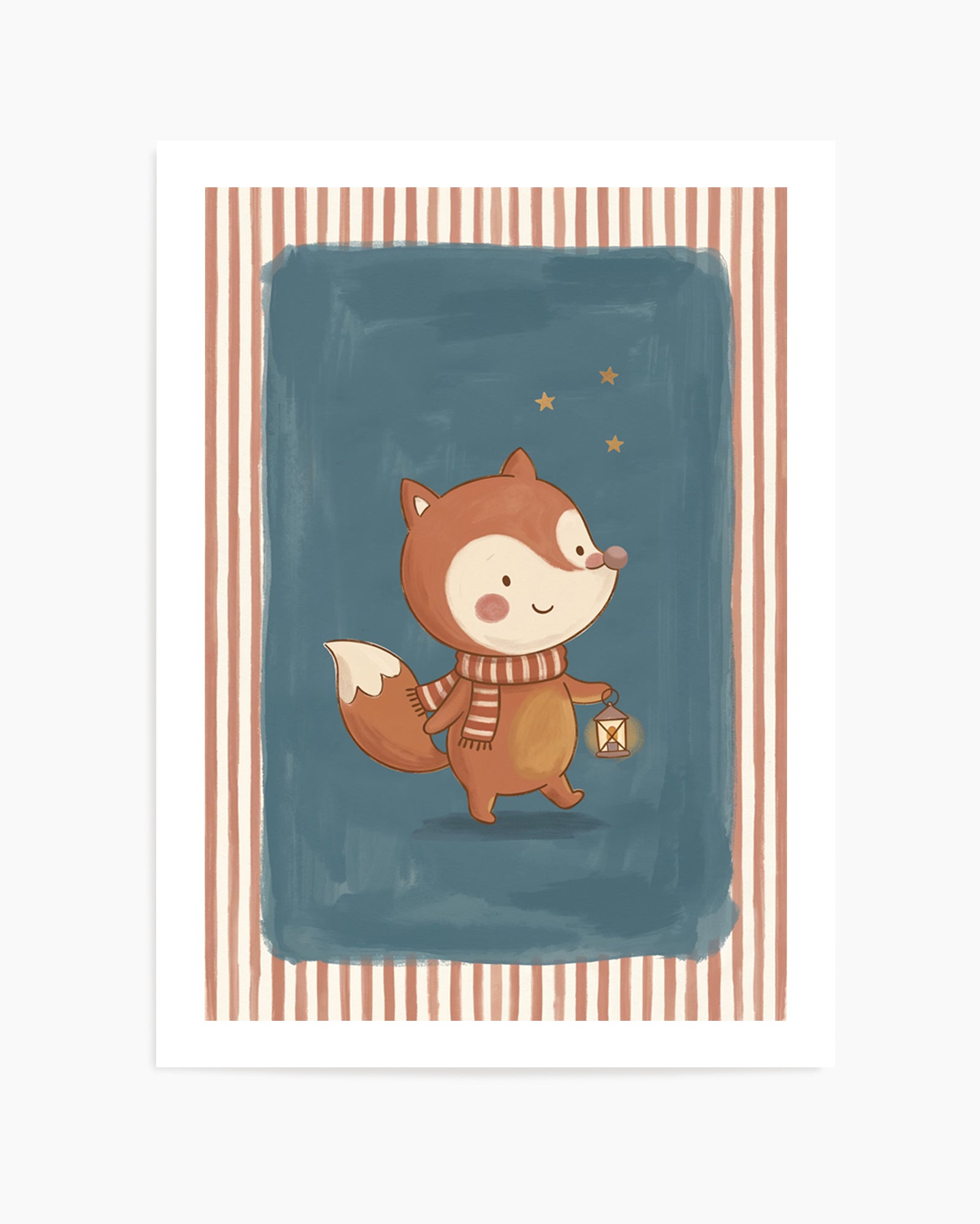 Be Brave Foxxy | Art Print