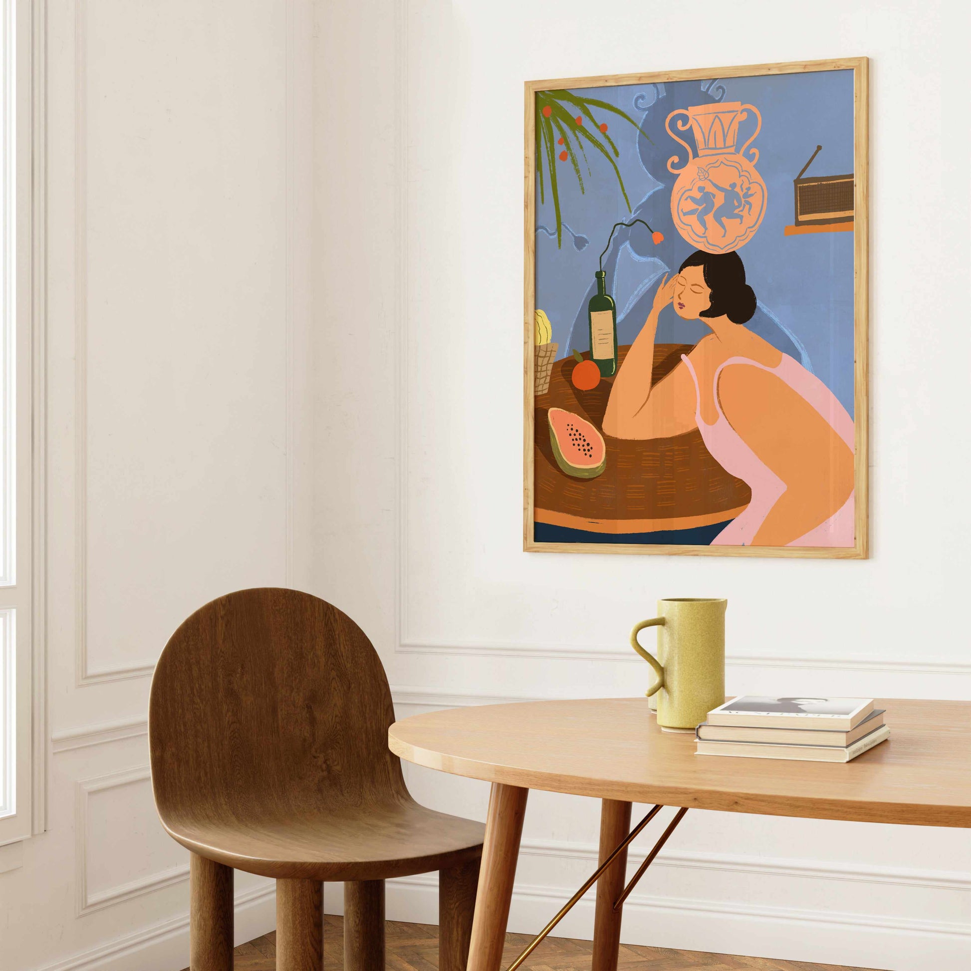 Be Still by Arty Guava | Art Print from Olive et Oriel where you can shop wallpaper and artworks online