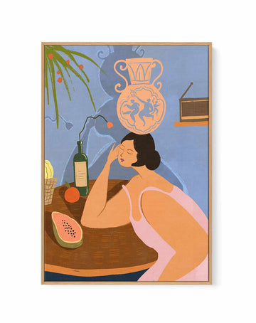 Be Still by Arty Guava | Framed Canvas Art Print from Olive et Oriel where you can shop wallpaper and artworks online