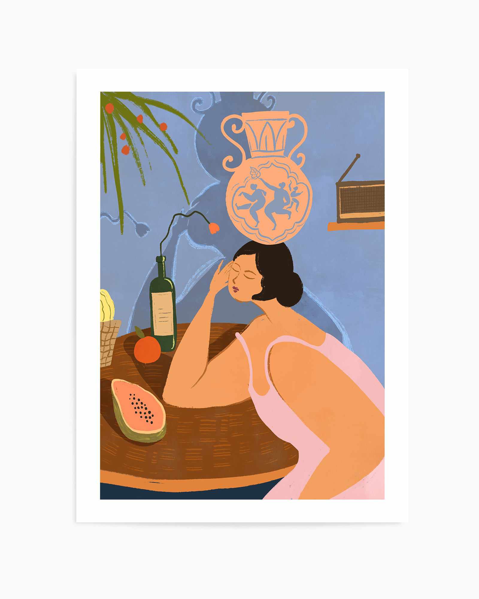 Be Still by Arty Guava | Art Print from Olive et Oriel where you can shop wallpaper and artworks online