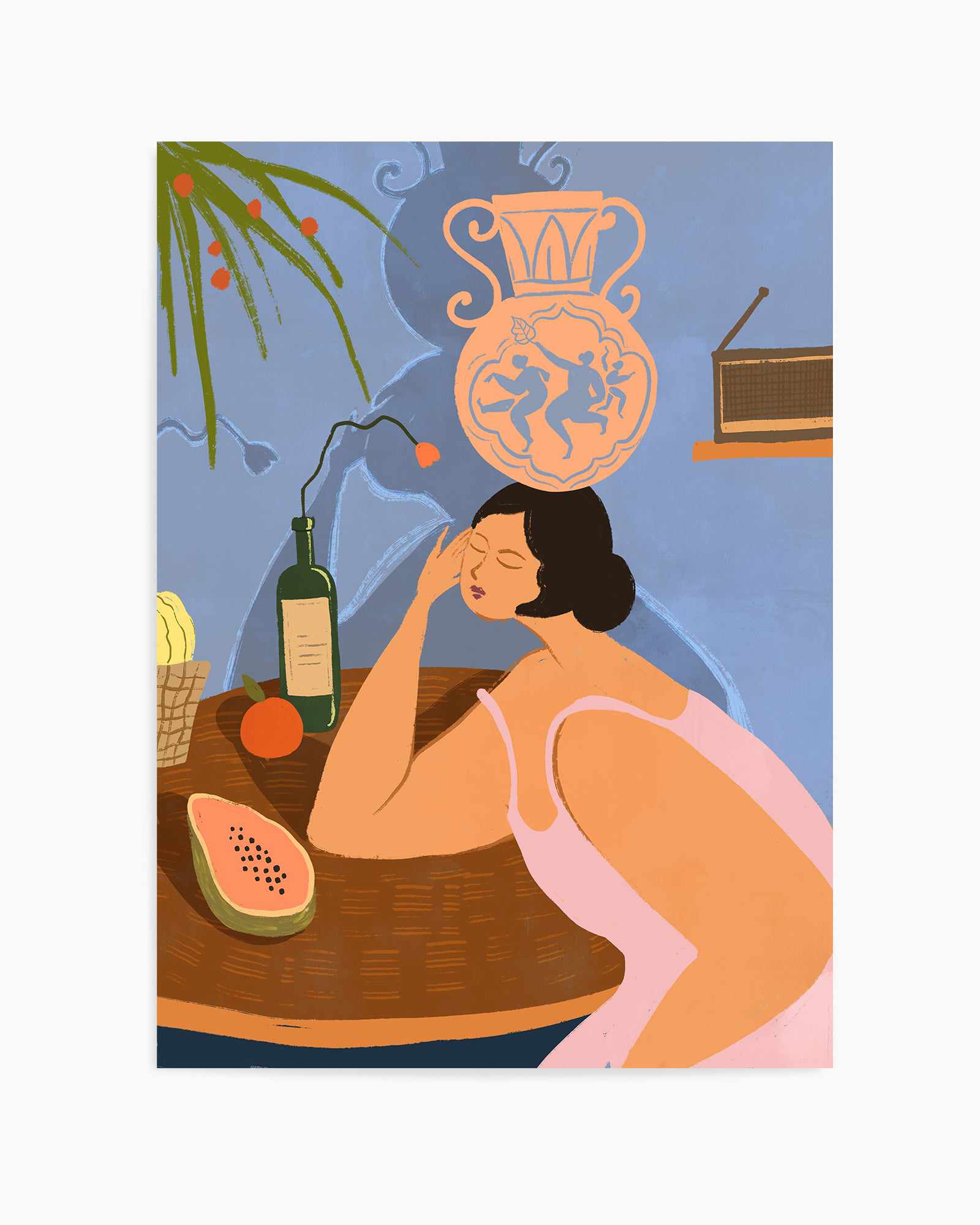 Be Still by Arty Guava | Art Print from Olive et Oriel where you can shop wallpaper and artworks online