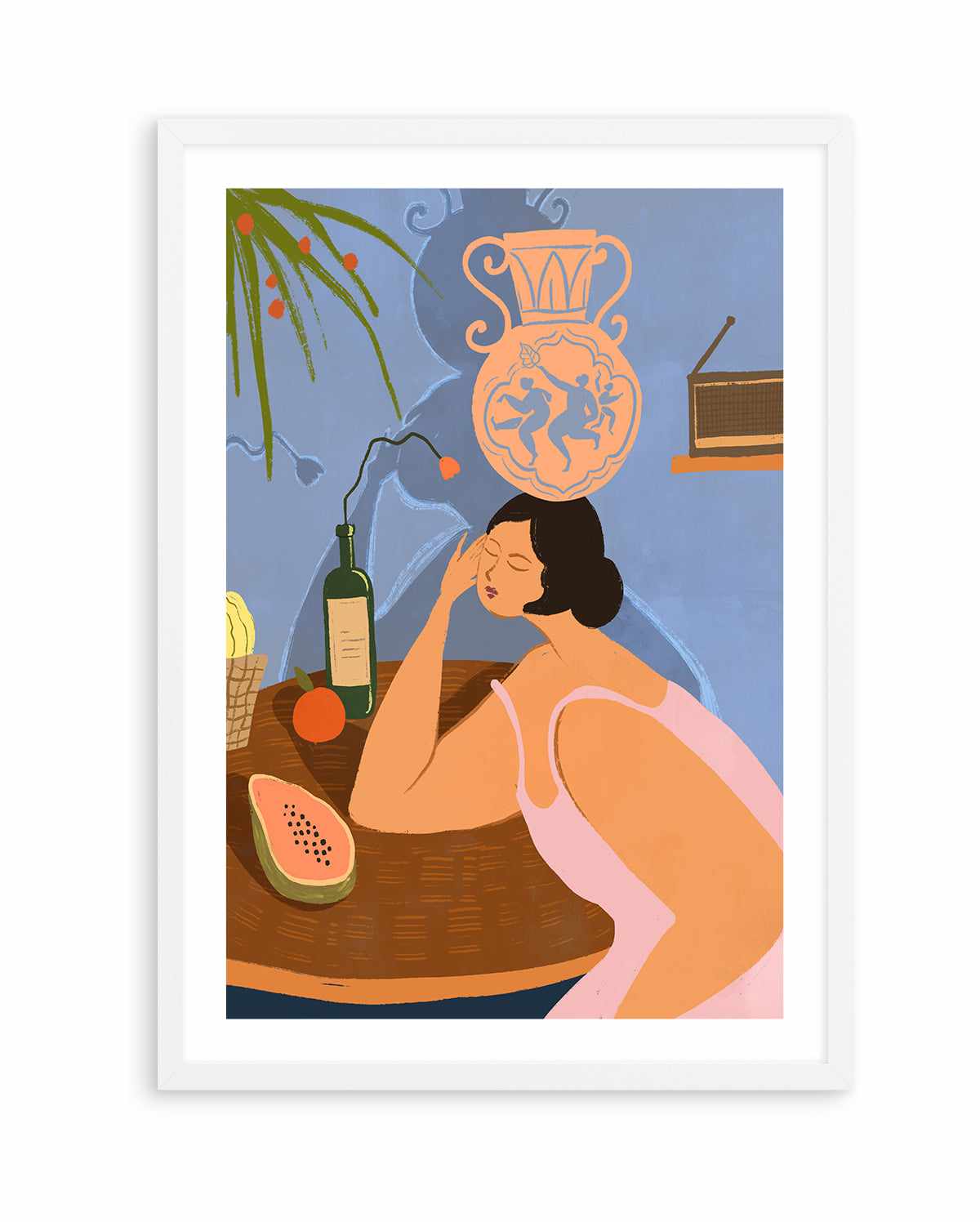Be Still by Arty Guava | Art Print from Olive et Oriel where you can shop wallpaper and artworks online