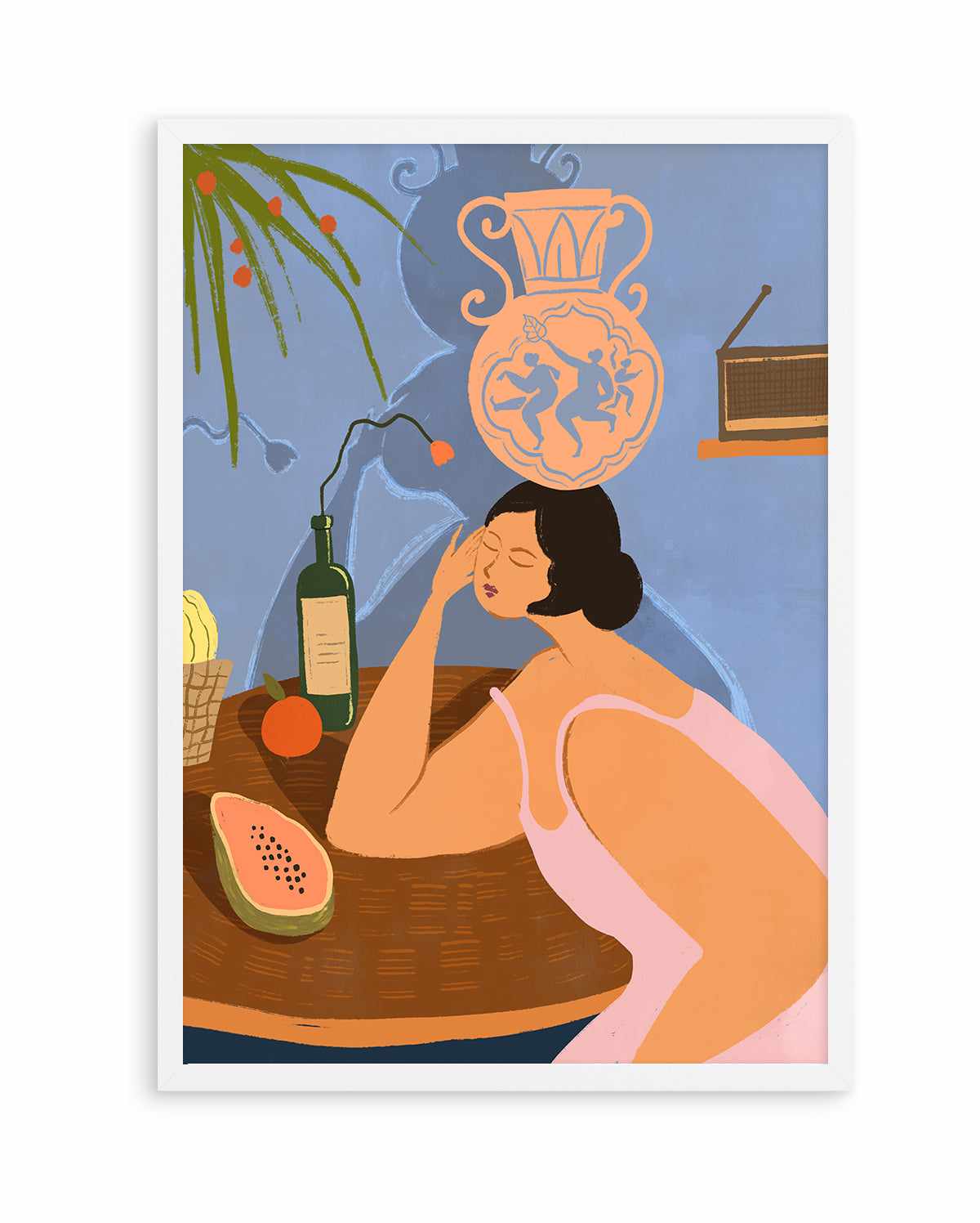 Be Still by Arty Guava | Art Print from Olive et Oriel where you can shop wallpaper and artworks online