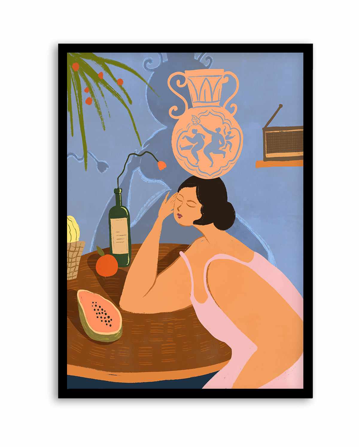 Be Still by Arty Guava | Art Print from Olive et Oriel where you can shop wallpaper and artworks online