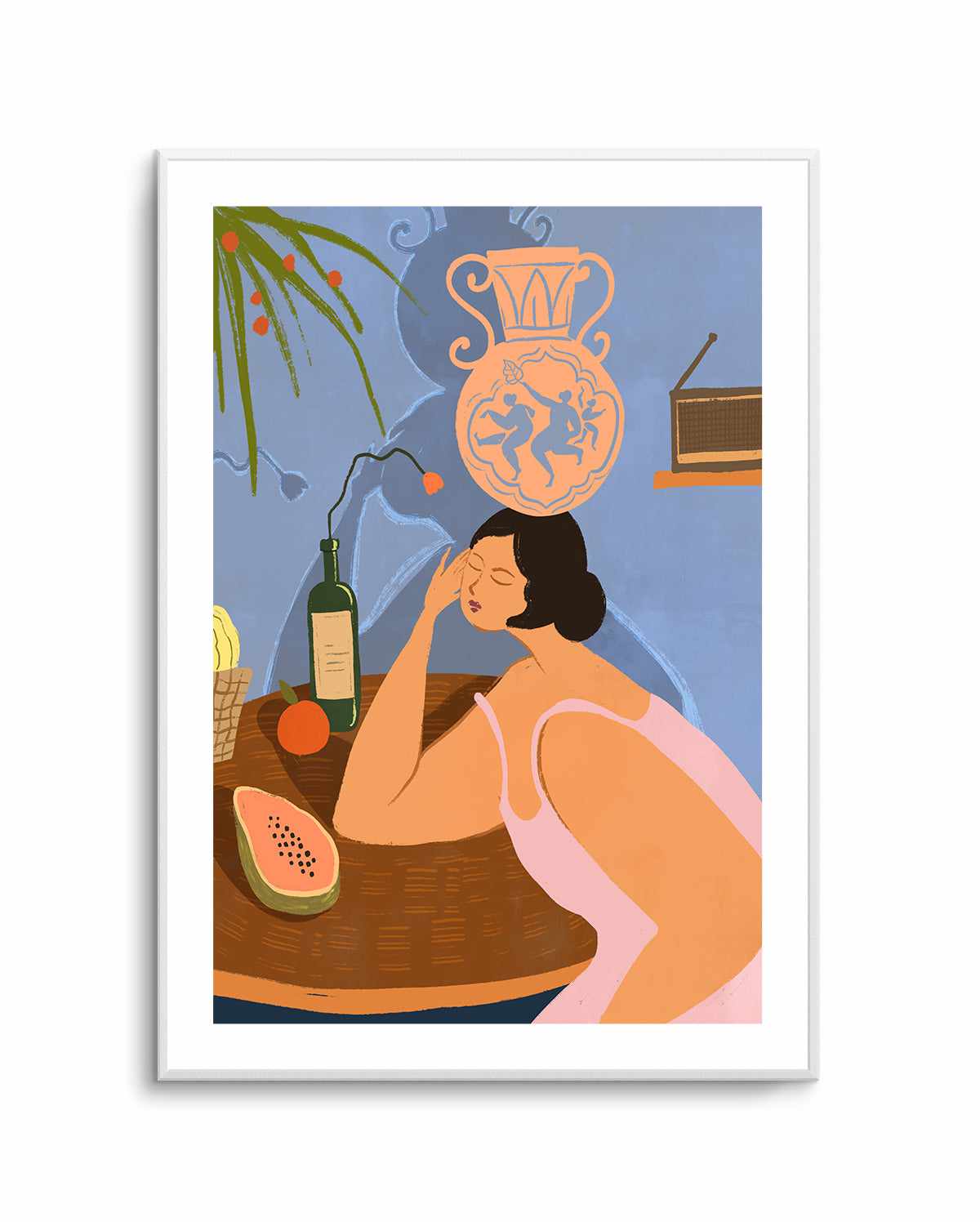 Be Still by Arty Guava | Art Print from Olive et Oriel where you can shop wallpaper and artworks online