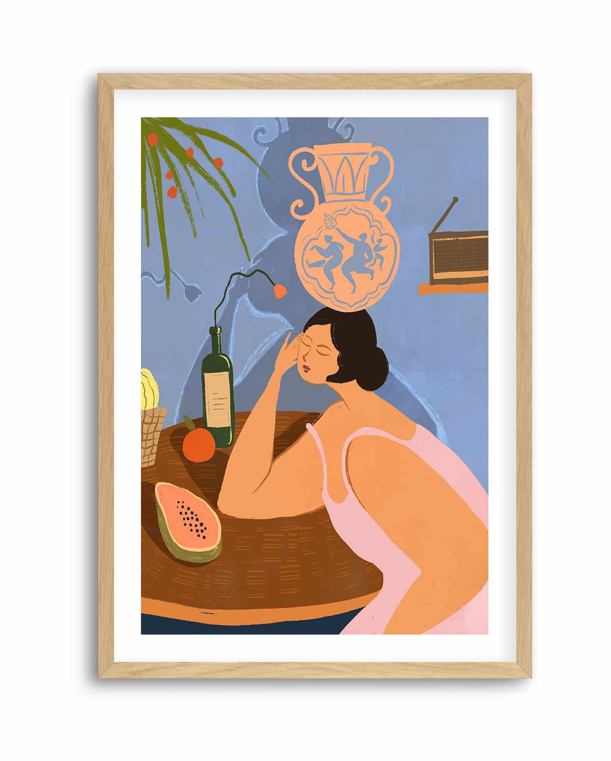 Be Still by Arty Guava | Art Print from Olive et Oriel where you can shop wallpaper and artworks online