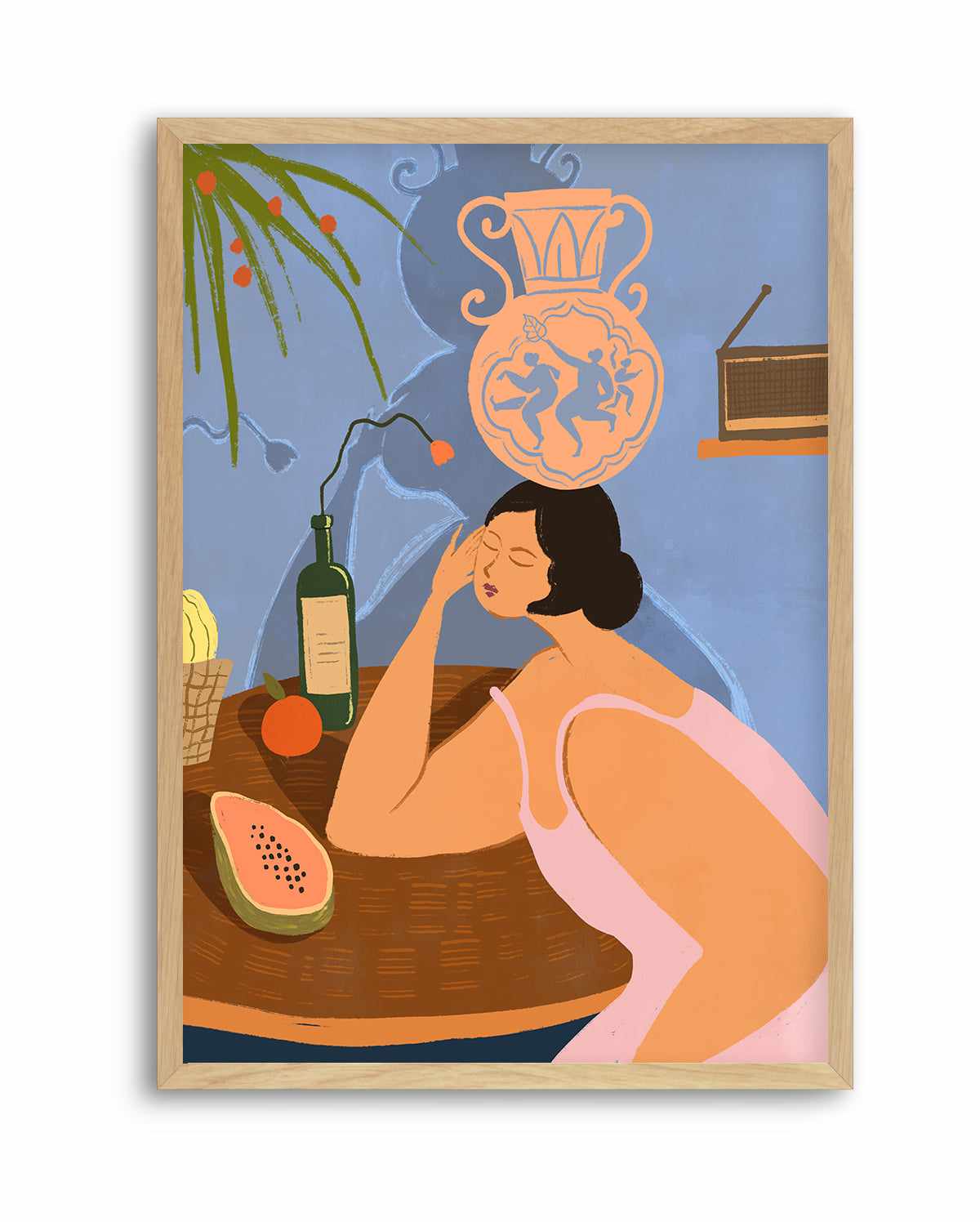 Be Still by Arty Guava | Art Print from Olive et Oriel where you can shop wallpaper and artworks online