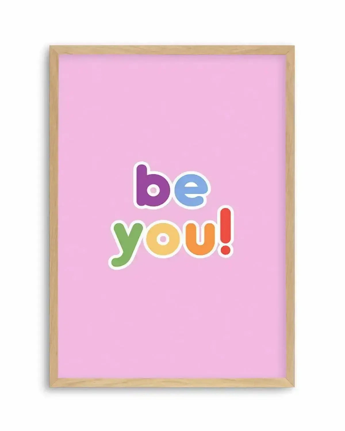 Be You Art Print from Olive et Oriel where you can shop wallpaper and artworks online