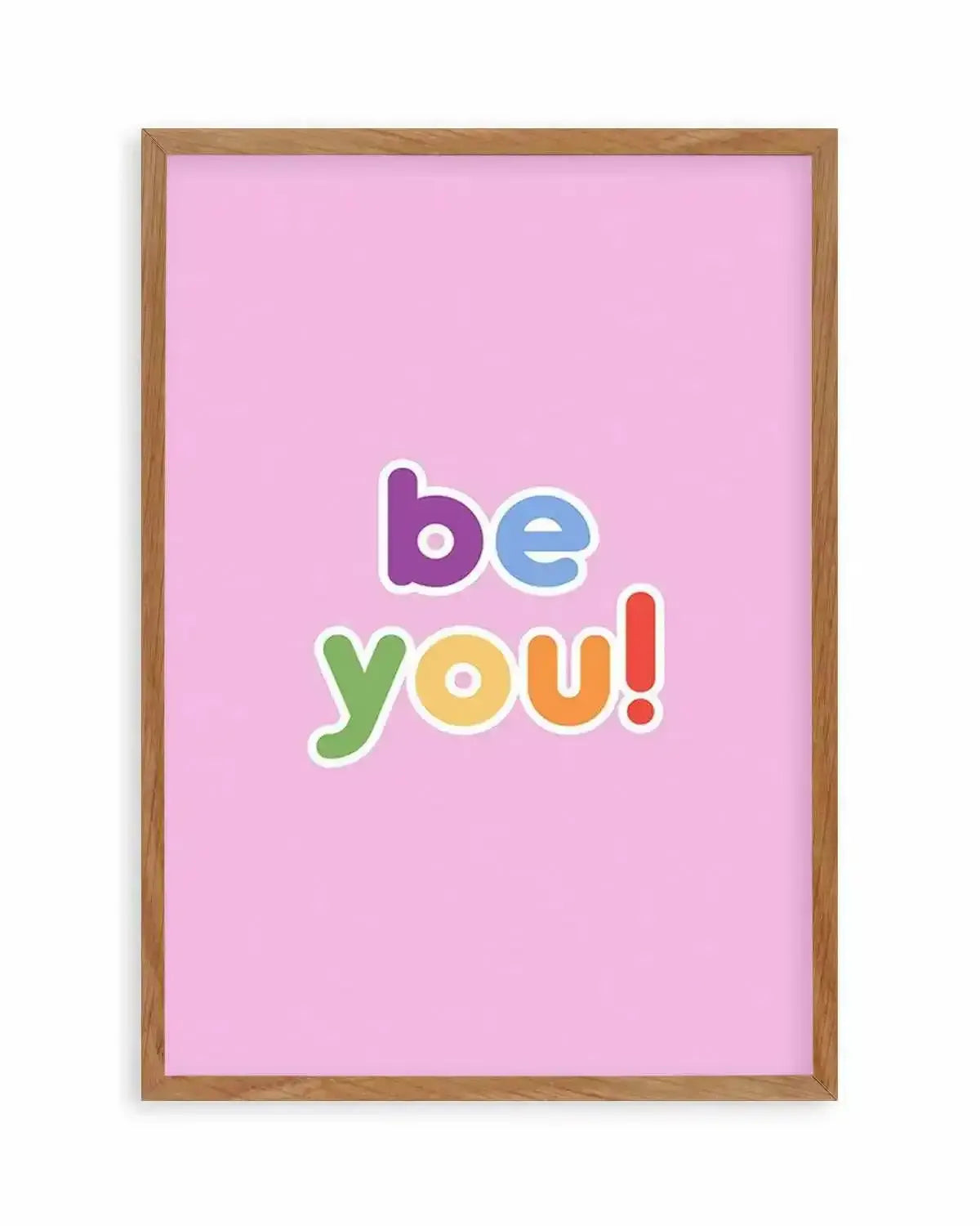 Be You Art Print from Olive et Oriel where you can shop wallpaper and artworks online