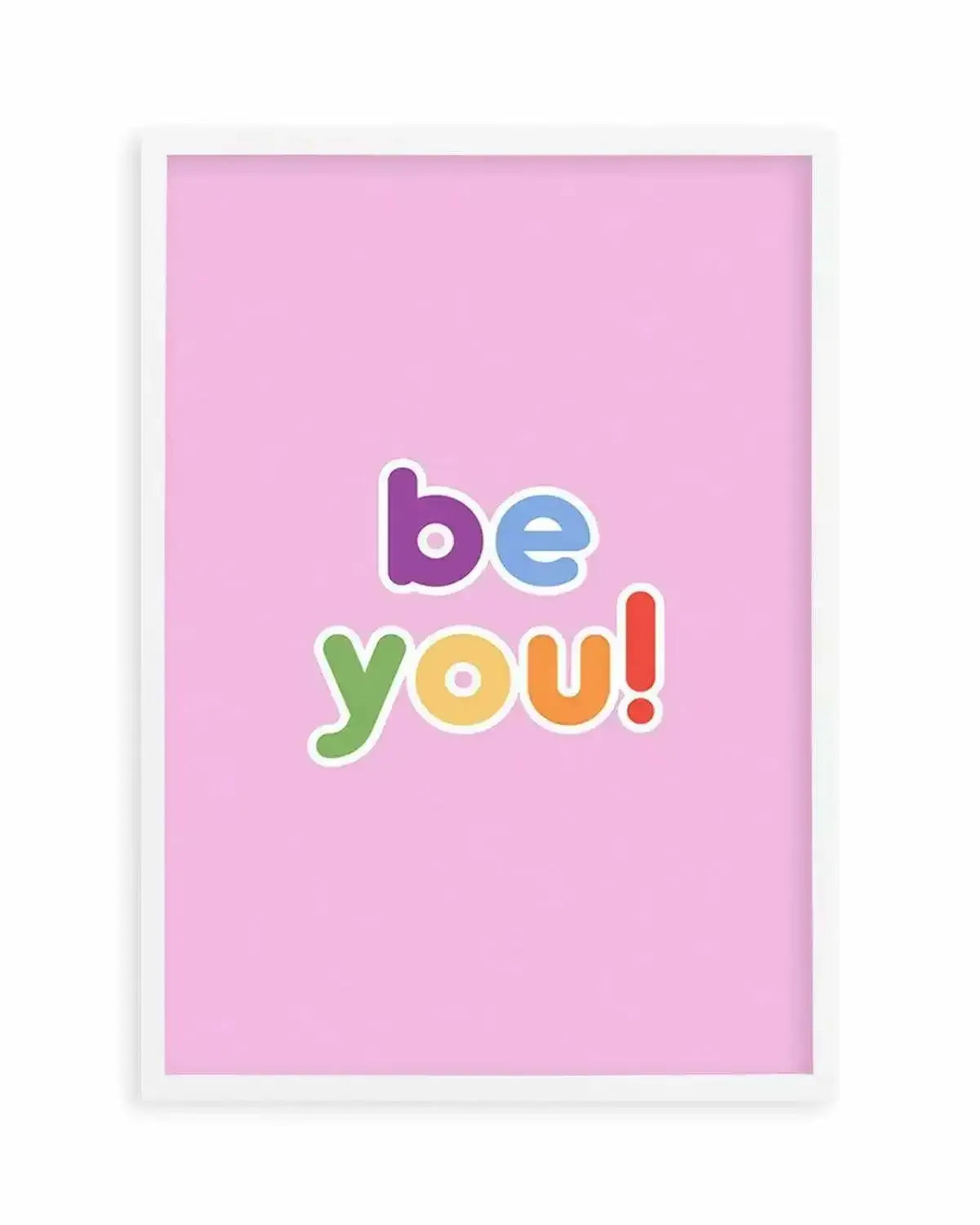 Be You Art Print from Olive et Oriel where you can shop wallpaper and artworks online