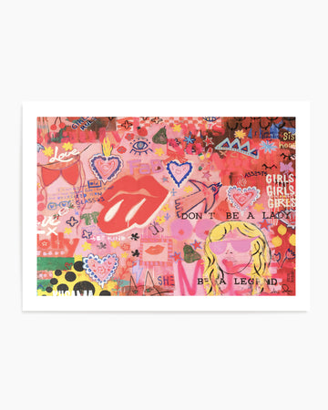 Be a Legend by Jackie Green | Art Print