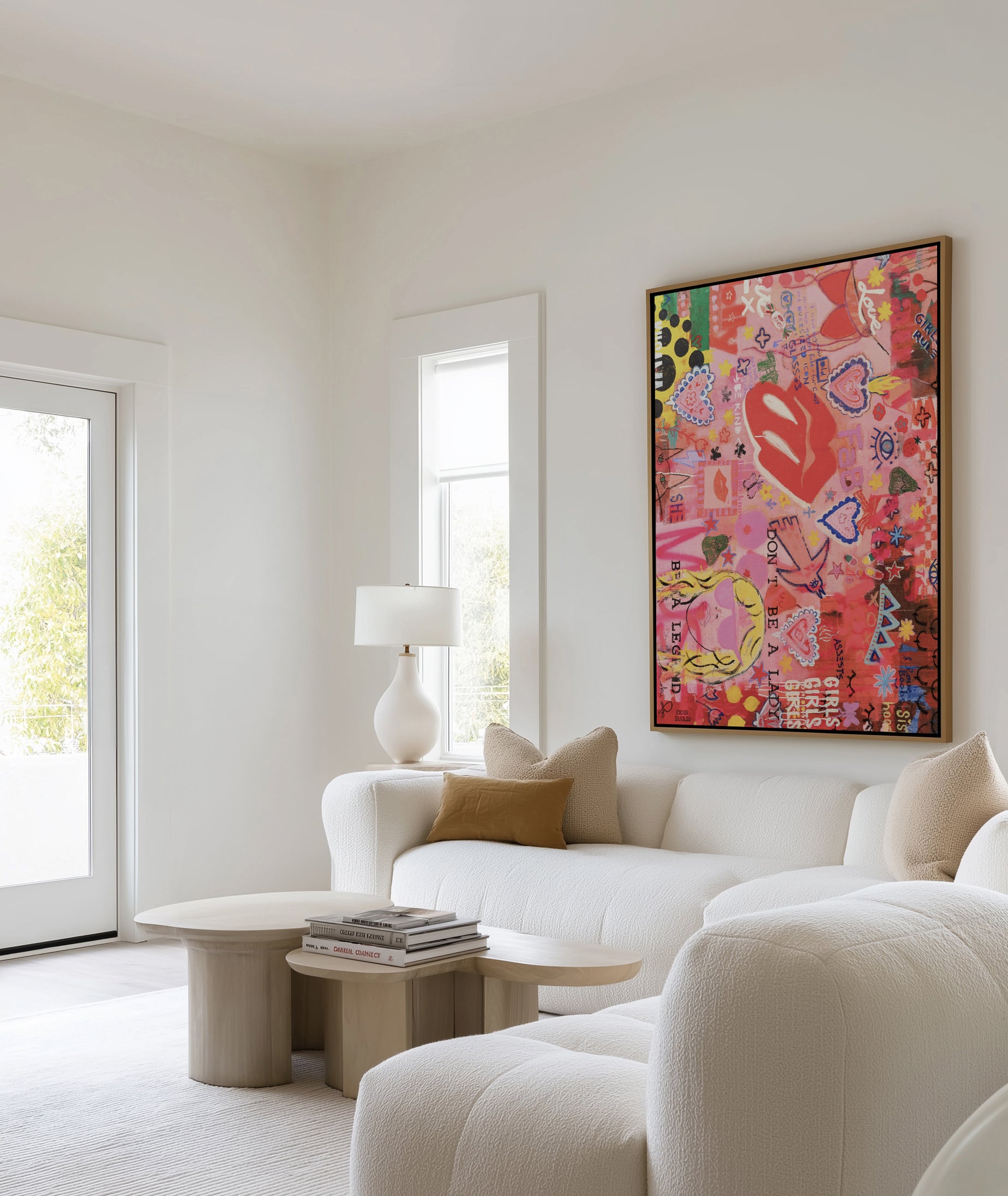 Be a Legend by Jackie Green | Framed Canvas Art Print