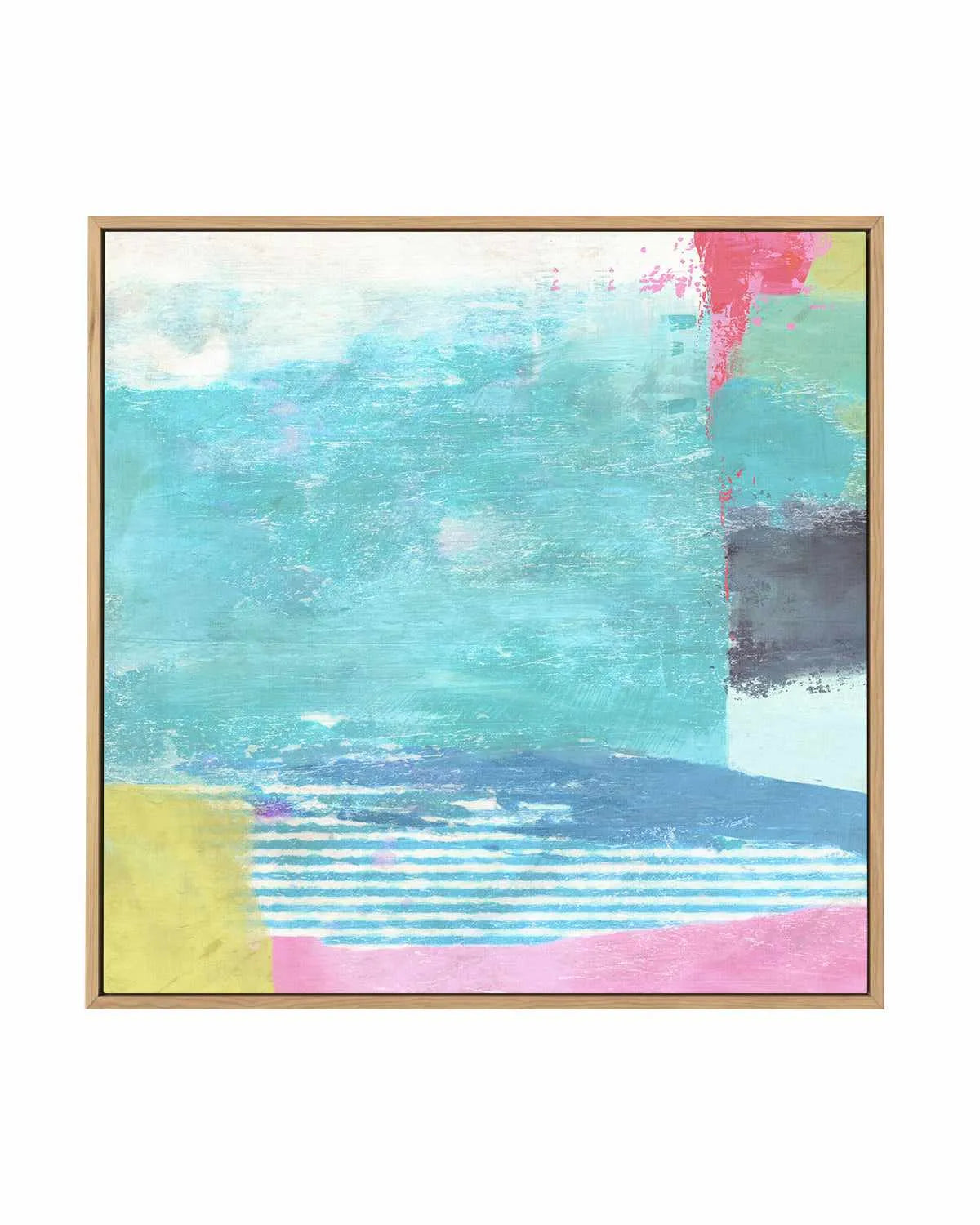 Beach Ball I by Suzanne Nicoll | Framed Canvas Art Print from Olive et Oriel where you can shop wallpaper and artworks online
