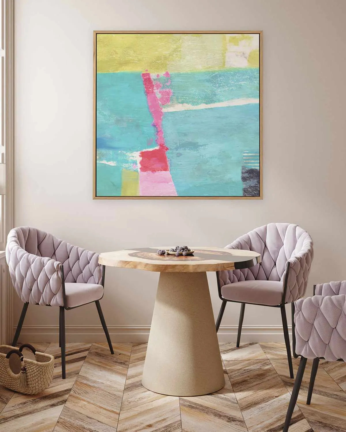 Beach Ball II by Suzanne Nicoll | Framed Canvas Art Print from Olive et Oriel where you can shop wallpaper and artworks online