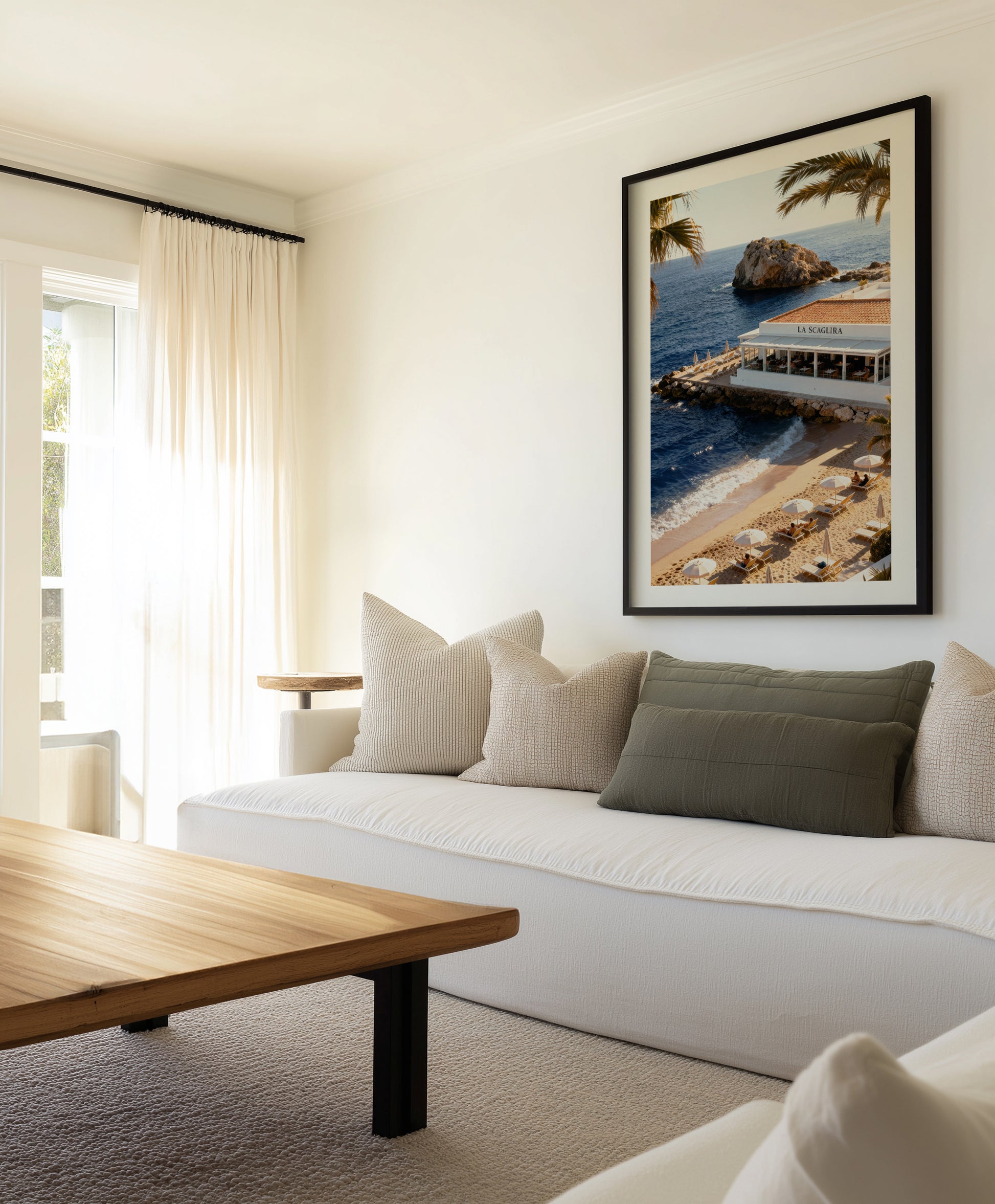 Beach Club 77 | Art Print from Olive et Oriel where you can shop wallpaper and artworks online