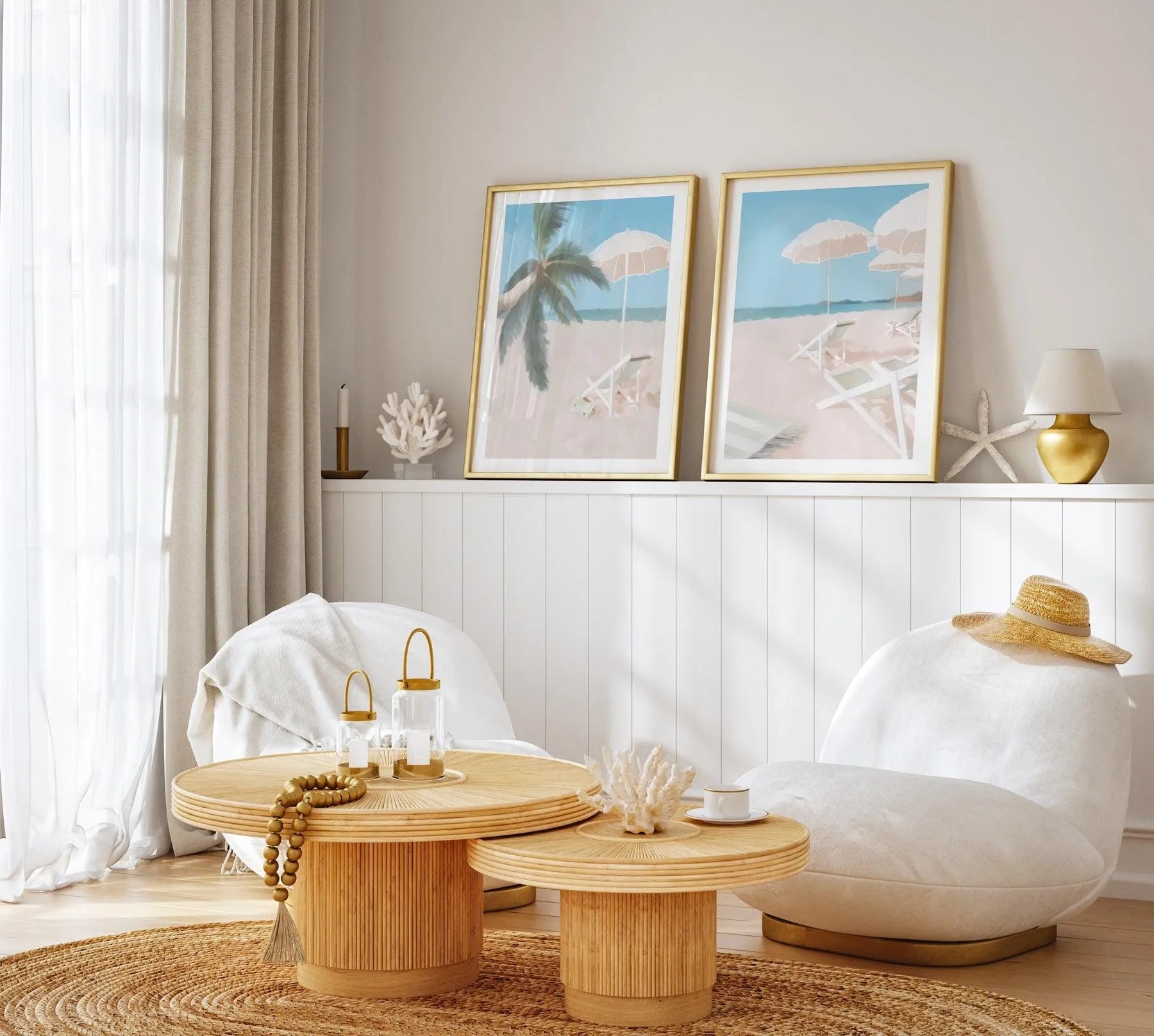 Beach Club I Art Print-PRINT-Olive et Oriel-Jess Mckinnon-Buy-Australian-Art-Prints-Online-with-Olive-et-Oriel-Your-Artwork-Specialists-Austrailia-Decorate-With-Coastal-Photo-Wall-Art-Prints-From-Our-Beach-House-Artwork-Collection-Fine-Poster-and-Framed-Artwork